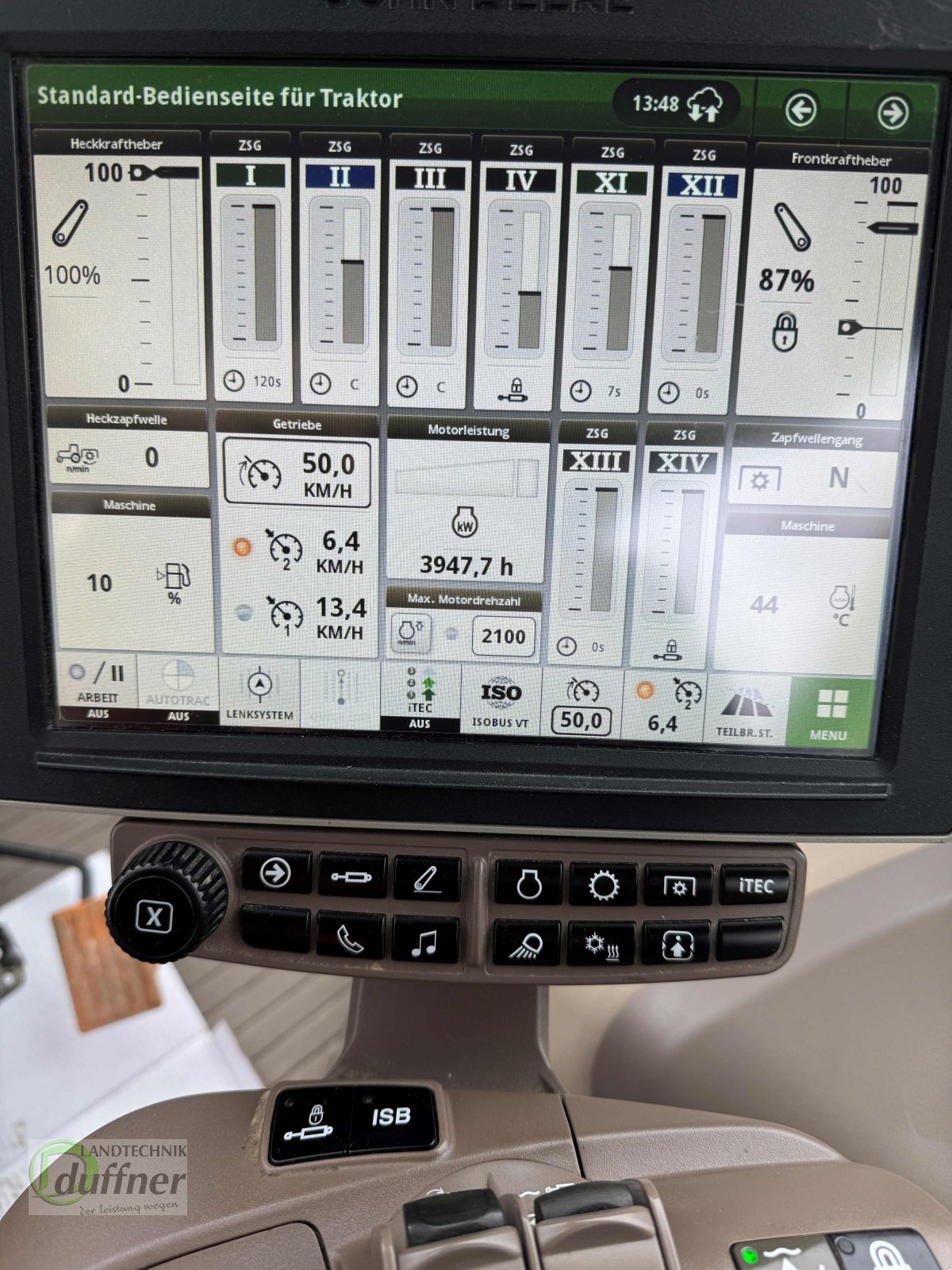 Traktor des Typs John Deere 6R 215 6R215, Gebrauchtmaschine in Hohentengen (Bild 15)