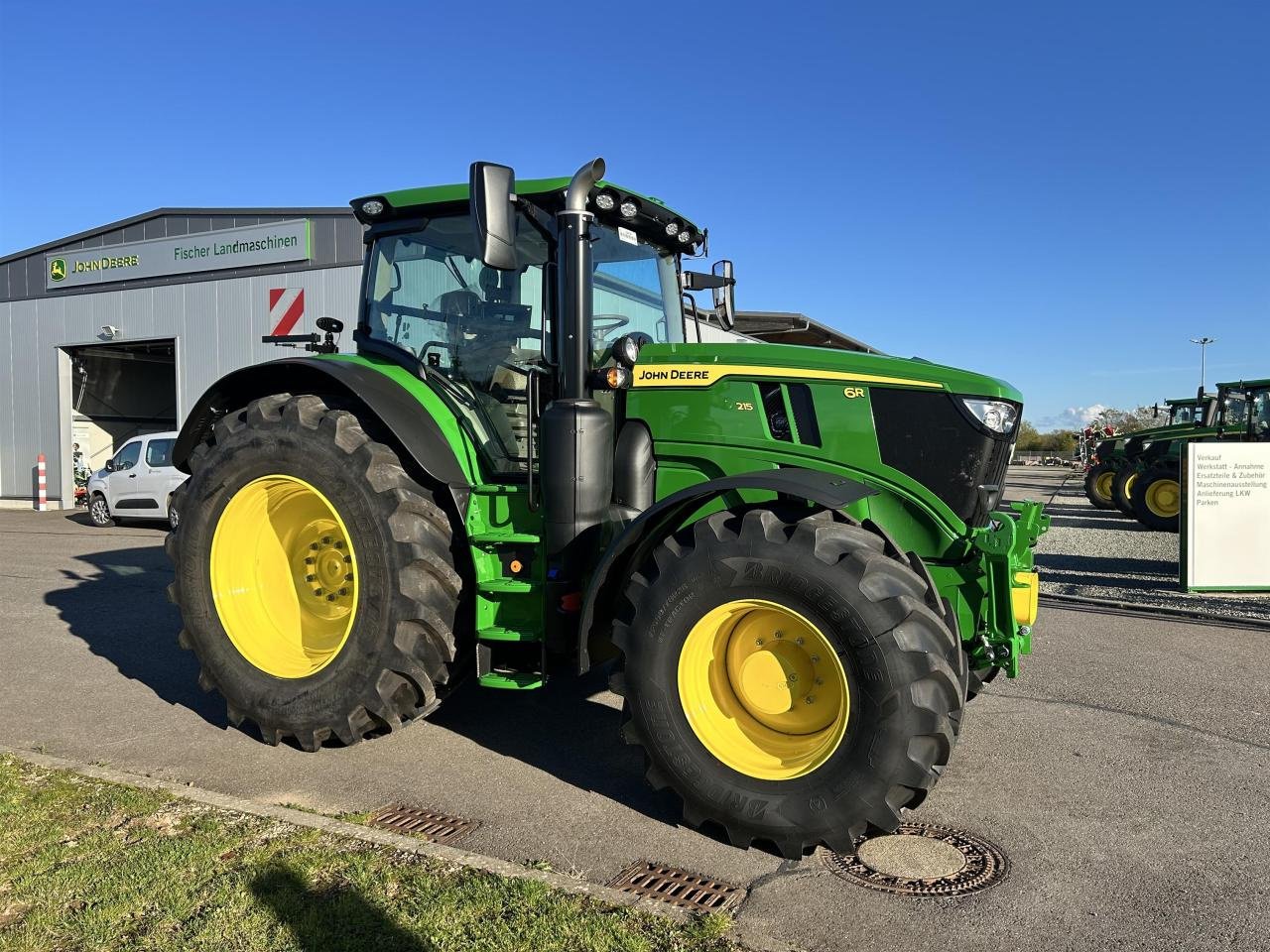 Traktor типа John Deere 6R 215 Aktion, Neumaschine в Niederkirchen (Фотография 5)