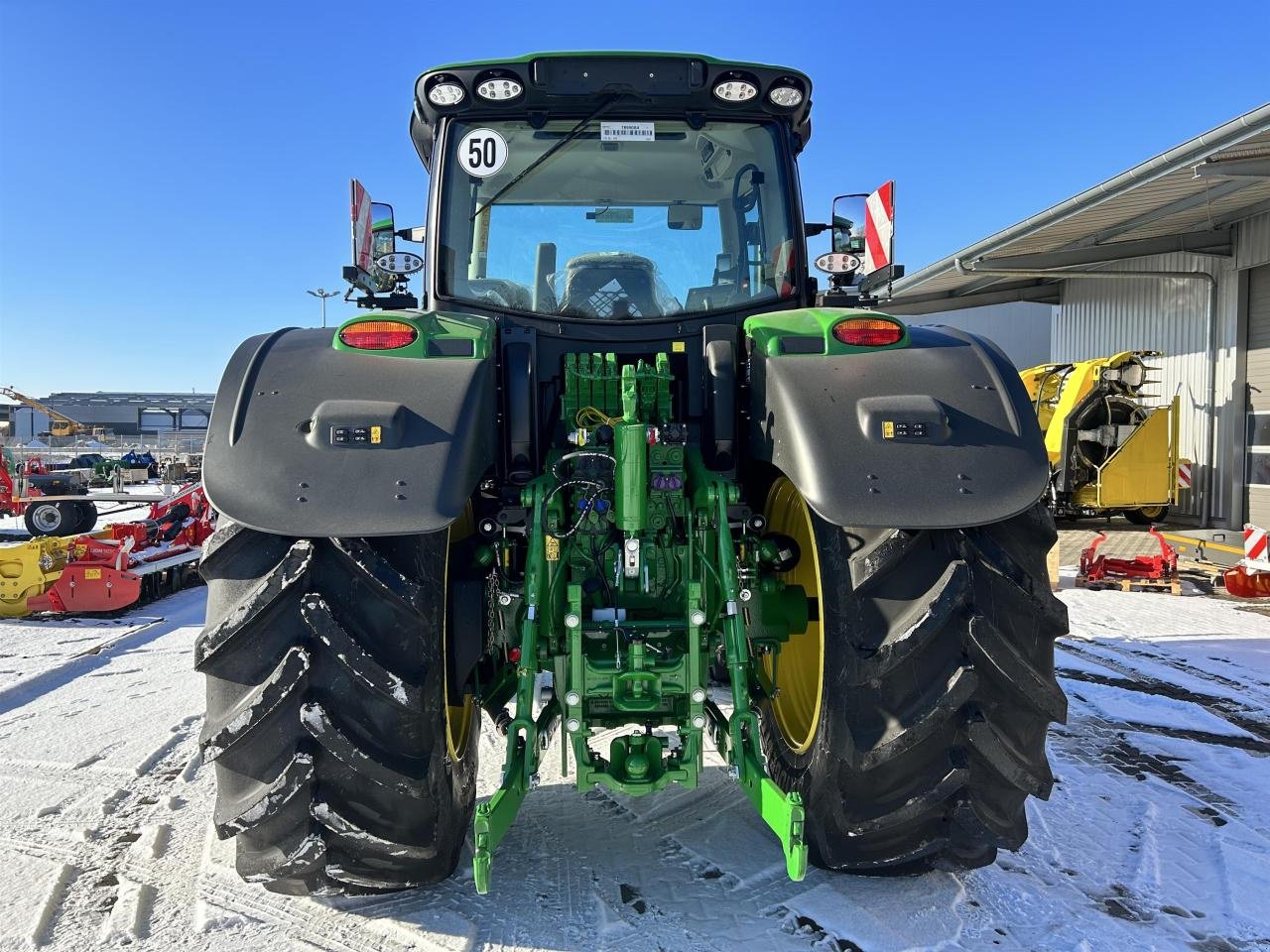 Traktor typu John Deere 6R 215 MP24, Neumaschine w Niederkirchen (Zdjęcie 3)