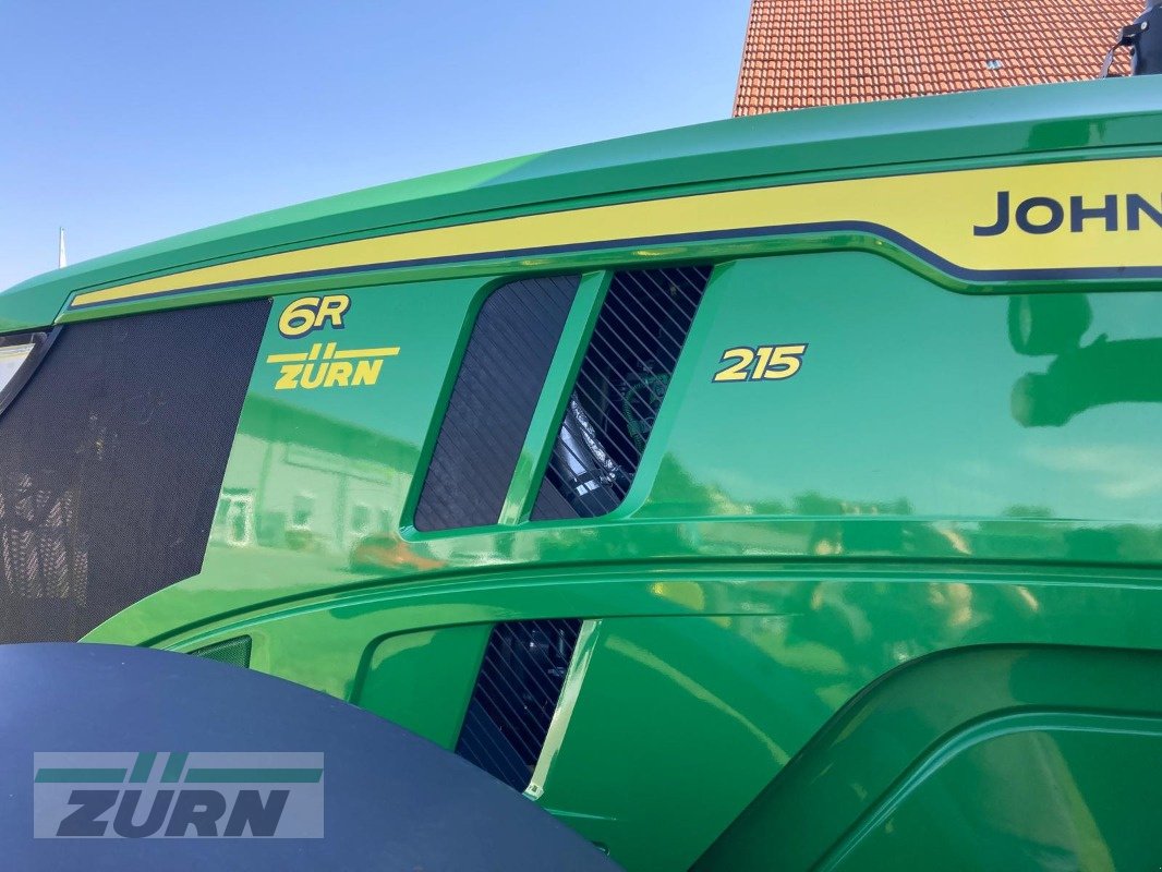 Traktor van het type John Deere 6R 215, Gebrauchtmaschine in Kanzach (Foto 8)