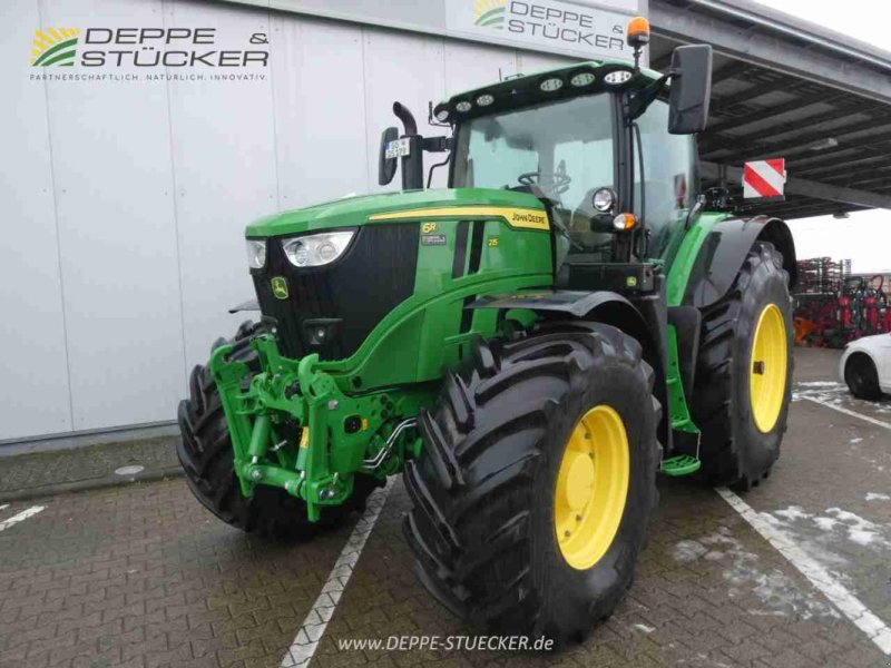 Traktor typu John Deere 6R 215, Gebrauchtmaschine w Lauterberg/Barbis (Zdjęcie 1)