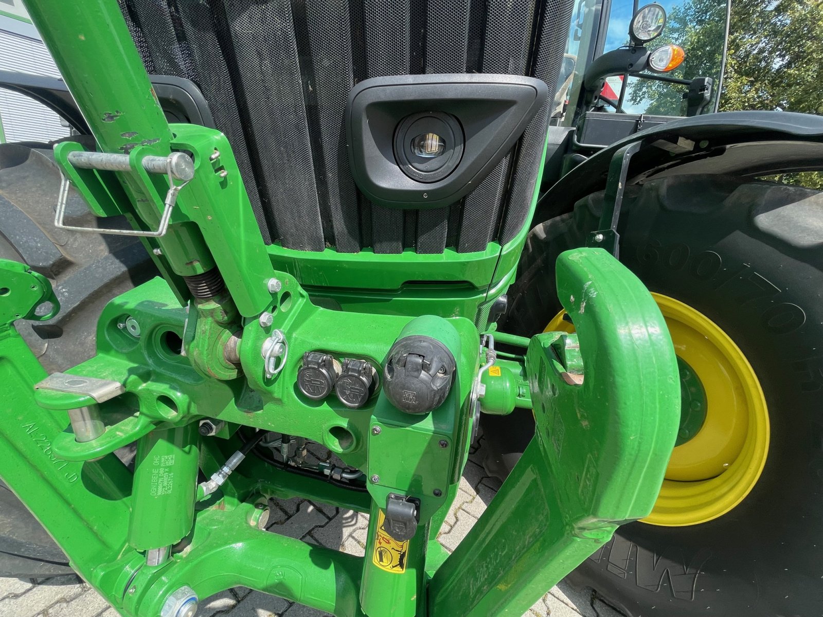 Traktor του τύπου John Deere 6R 215, Gebrauchtmaschine σε Burglengenfeld (Φωτογραφία 8)