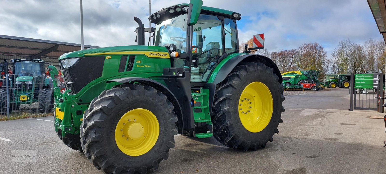 Traktor tip John Deere 6R 215, Gebrauchtmaschine in Schwabmünchen (Poză 4)