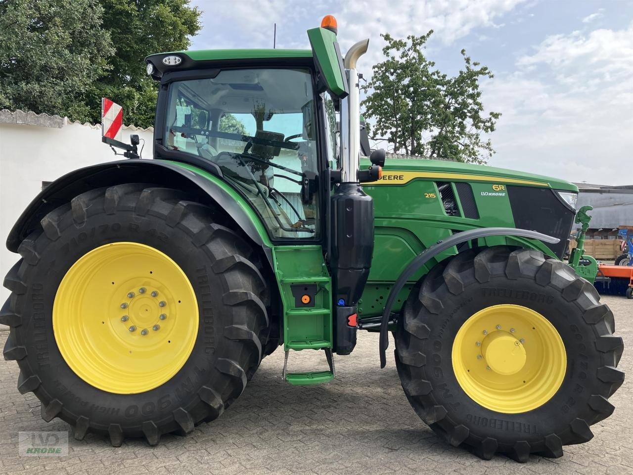 Traktor Türe ait John Deere 6R 215, Gebrauchtmaschine içinde Spelle (resim 2)