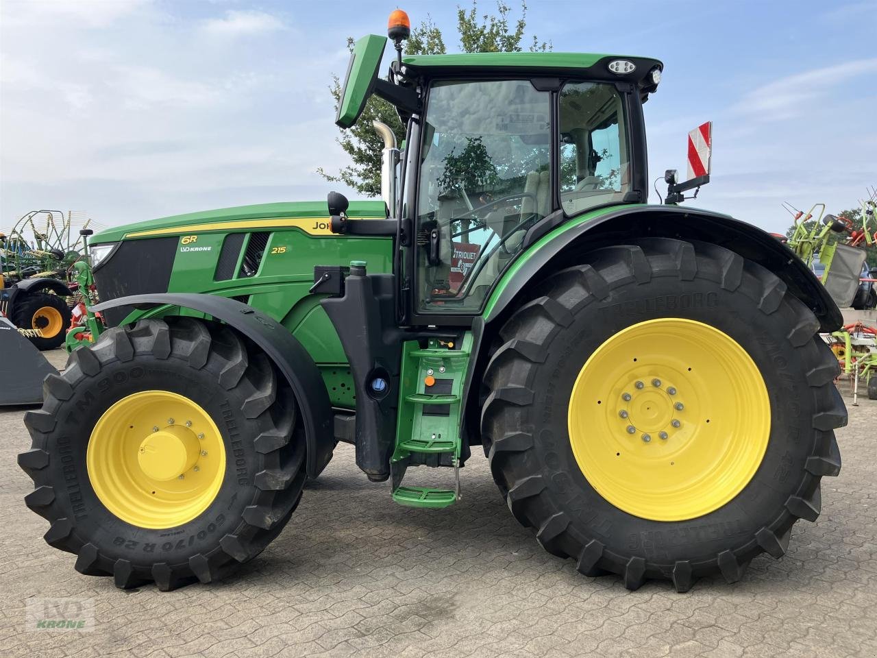 Traktor Türe ait John Deere 6R 215, Gebrauchtmaschine içinde Spelle (resim 8)