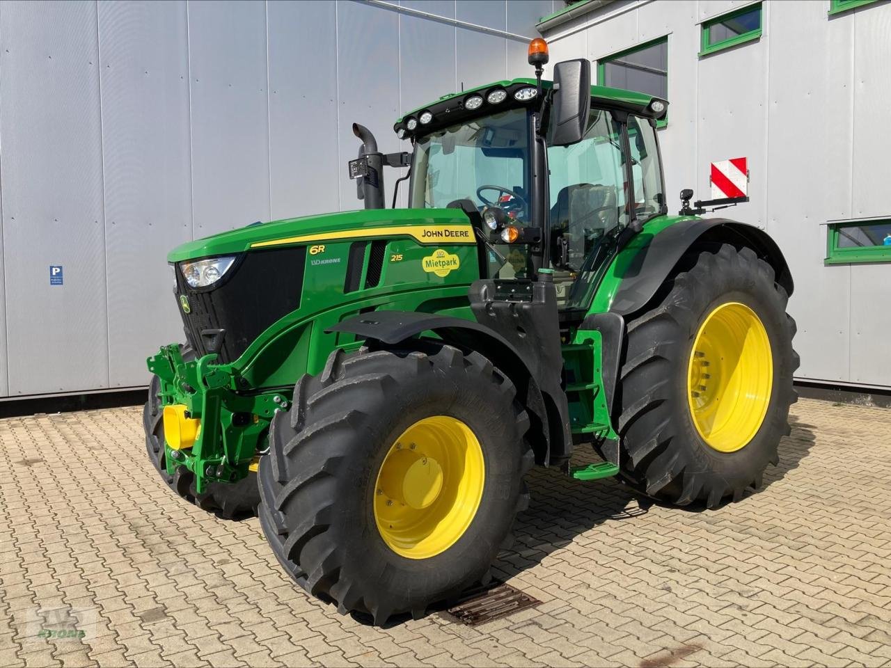 Traktor typu John Deere 6R 215, Gebrauchtmaschine w Zorbau (Zdjęcie 1)