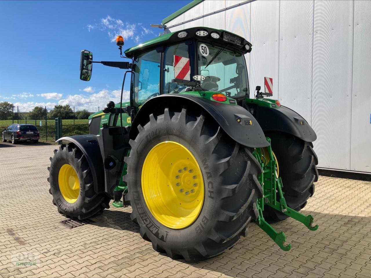 Traktor van het type John Deere 6R 215, Gebrauchtmaschine in Zorbau (Foto 3)