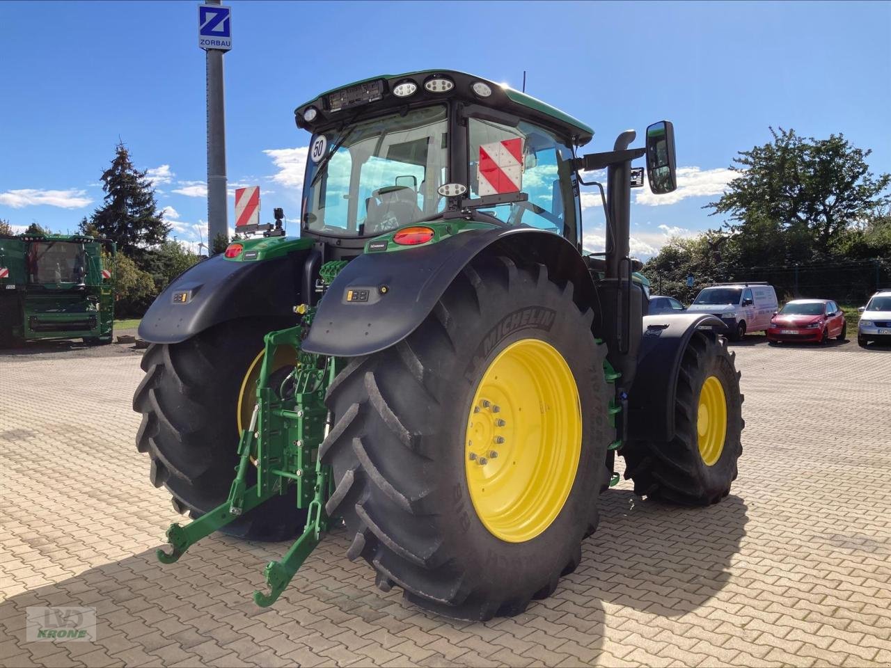 Traktor van het type John Deere 6R 215, Gebrauchtmaschine in Zorbau (Foto 5)