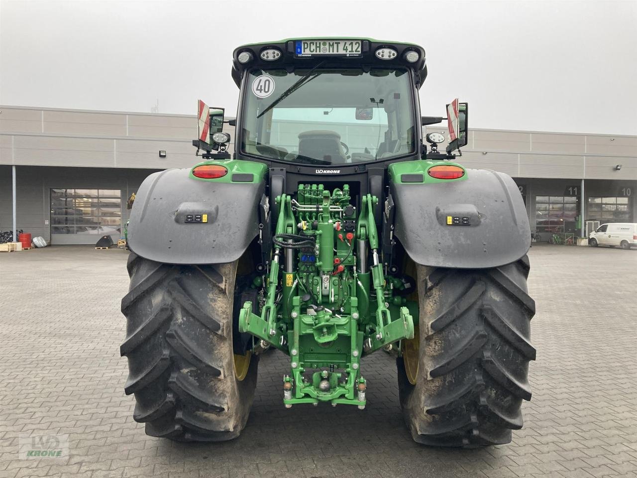 Traktor typu John Deere 6R 215, Gebrauchtmaschine w Spelle (Zdjęcie 3)