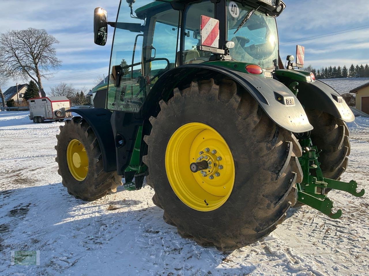 Traktor des Typs John Deere 6R 215, Gebrauchtmaschine in Leubsdorf (Bild 2)