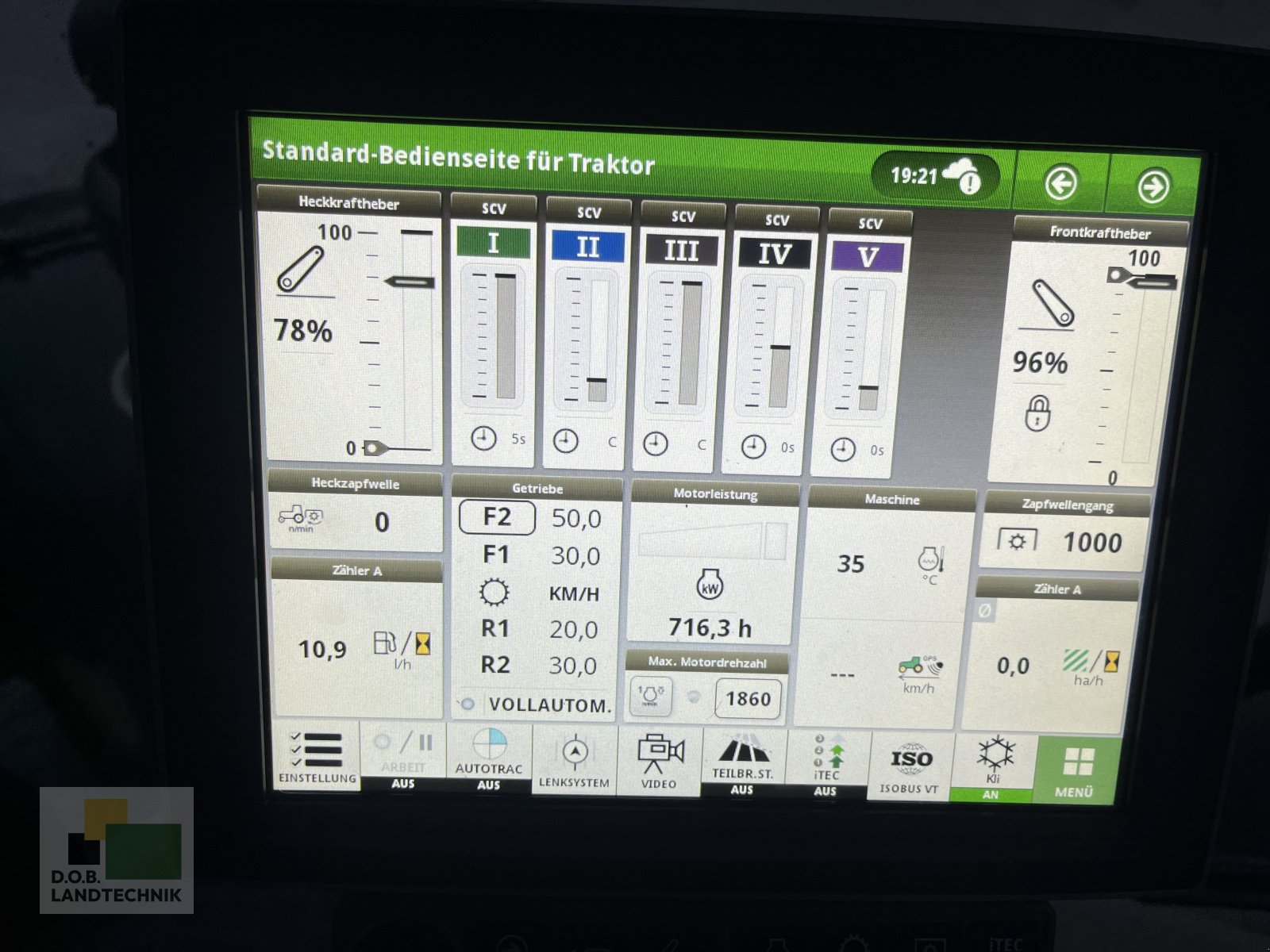 Traktor typu John Deere 6R 230, Gebrauchtmaschine w Langweid am Lech (Zdjęcie 15)