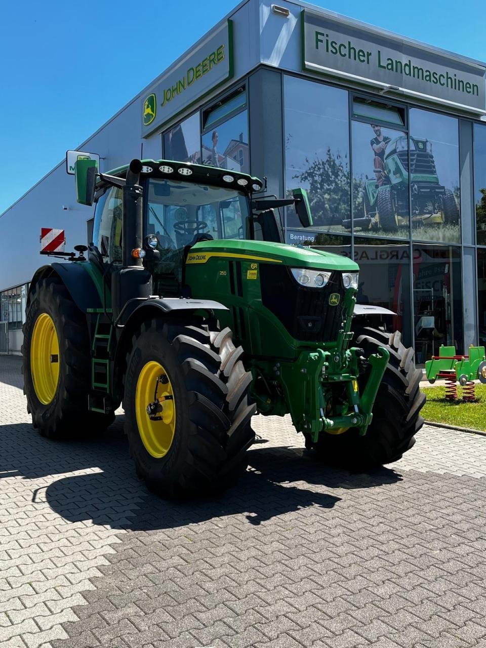 Traktor of the type John Deere 6R 250 0% SONDERFINANZIERUNG, Gebrauchtmaschine in Niederkirchen (Picture 1)