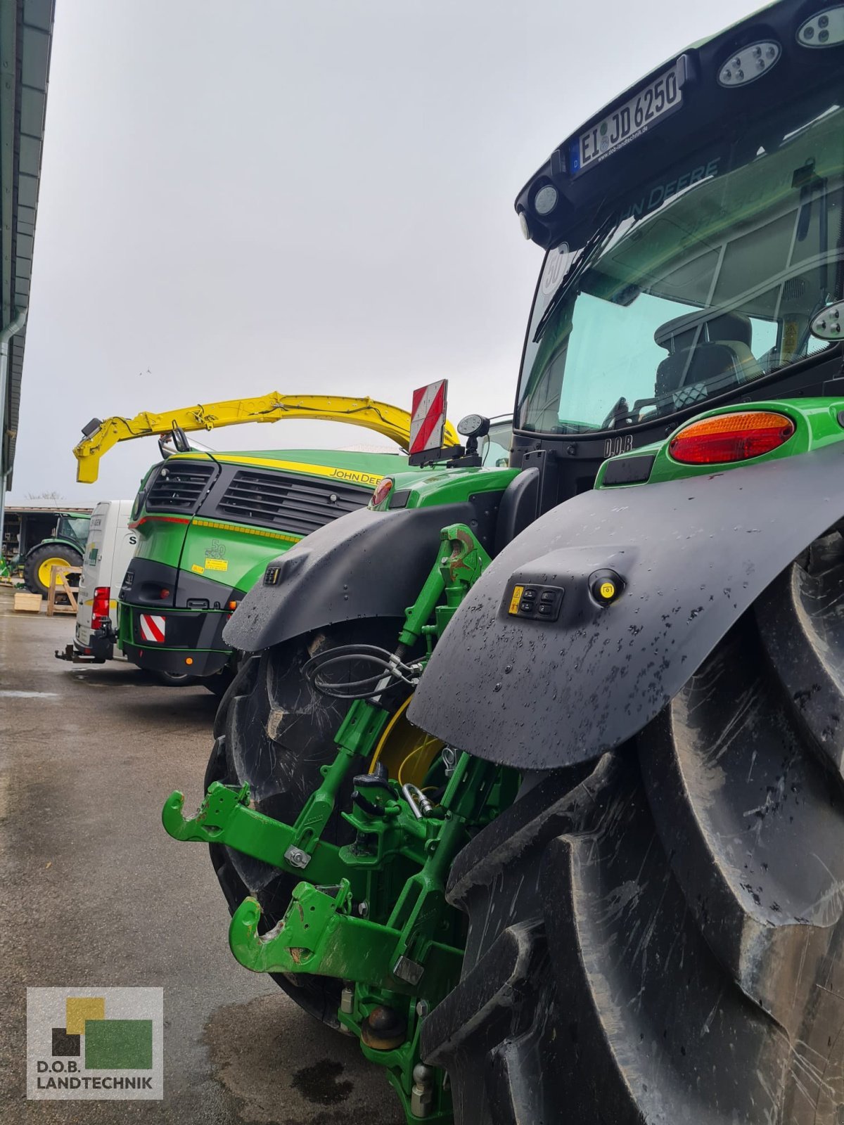 Traktor Türe ait John Deere 6R 250 6R250, Gebrauchtmaschine içinde Lauterhofen (resim 7)