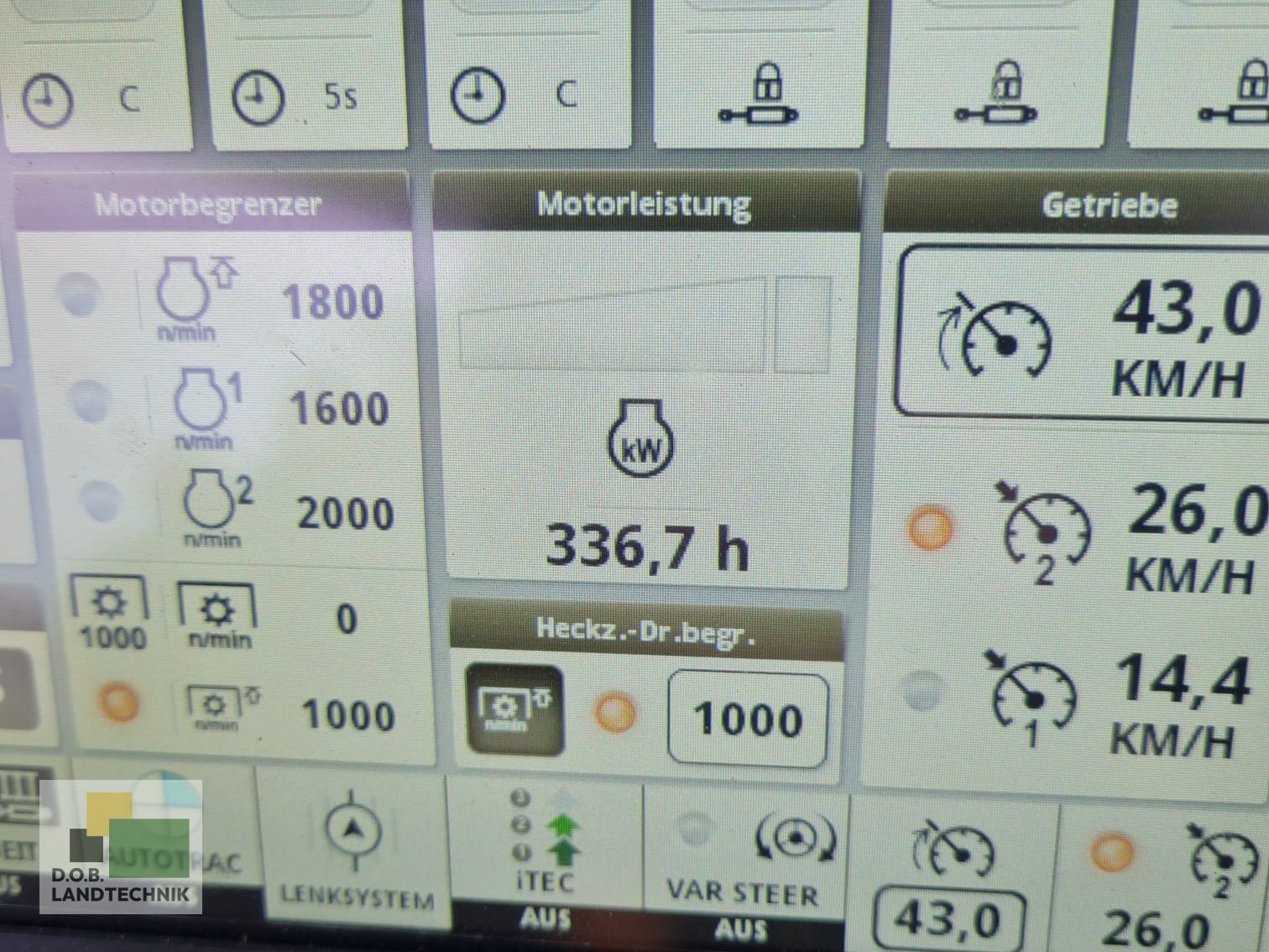 Traktor typu John Deere 6R 250 6R250, Gebrauchtmaschine v Lauterhofen (Obrázok 20)