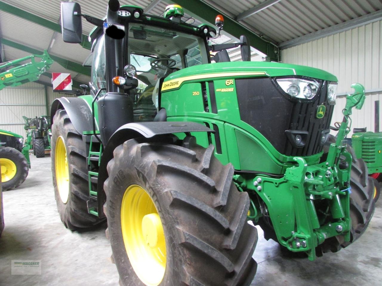 Traktor Türe ait John Deere 6R 250  AP50, Neumaschine içinde Bad Wildungen - Wega (resim 2)