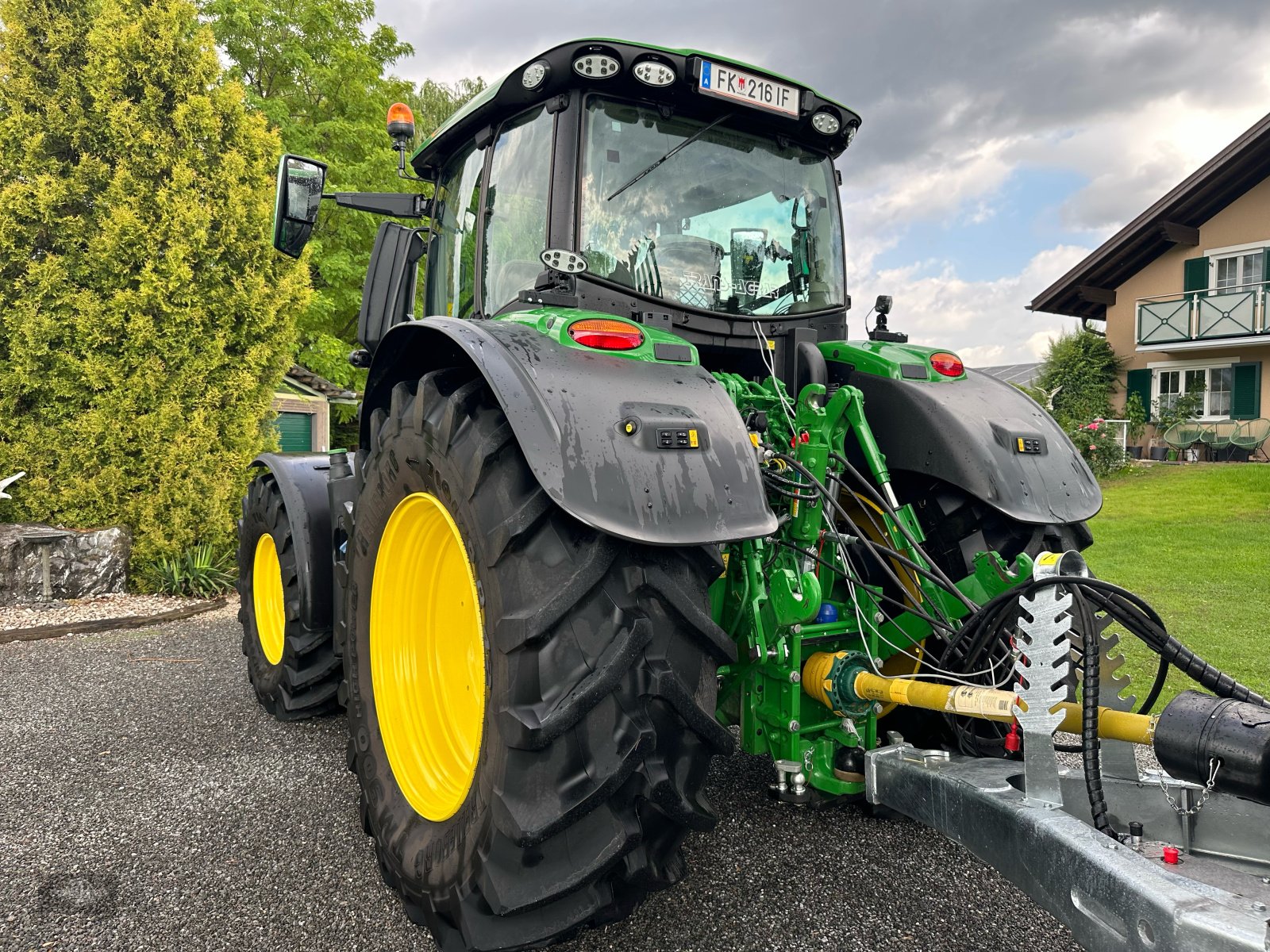 Traktor typu John Deere 6R 250 GPS wurde 10/2024 nachgerüstet, Gebrauchtmaschine v Rankweil (Obrázok 12)