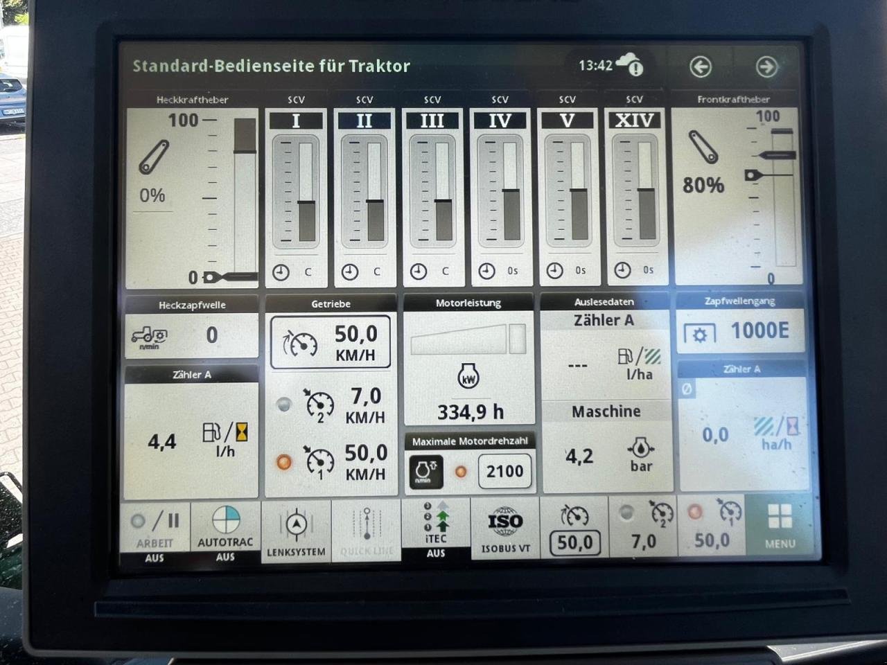 Traktor of the type John Deere 6R 250 inkl. PTG, Gebrauchtmaschine in Niederkirchen (Picture 12)