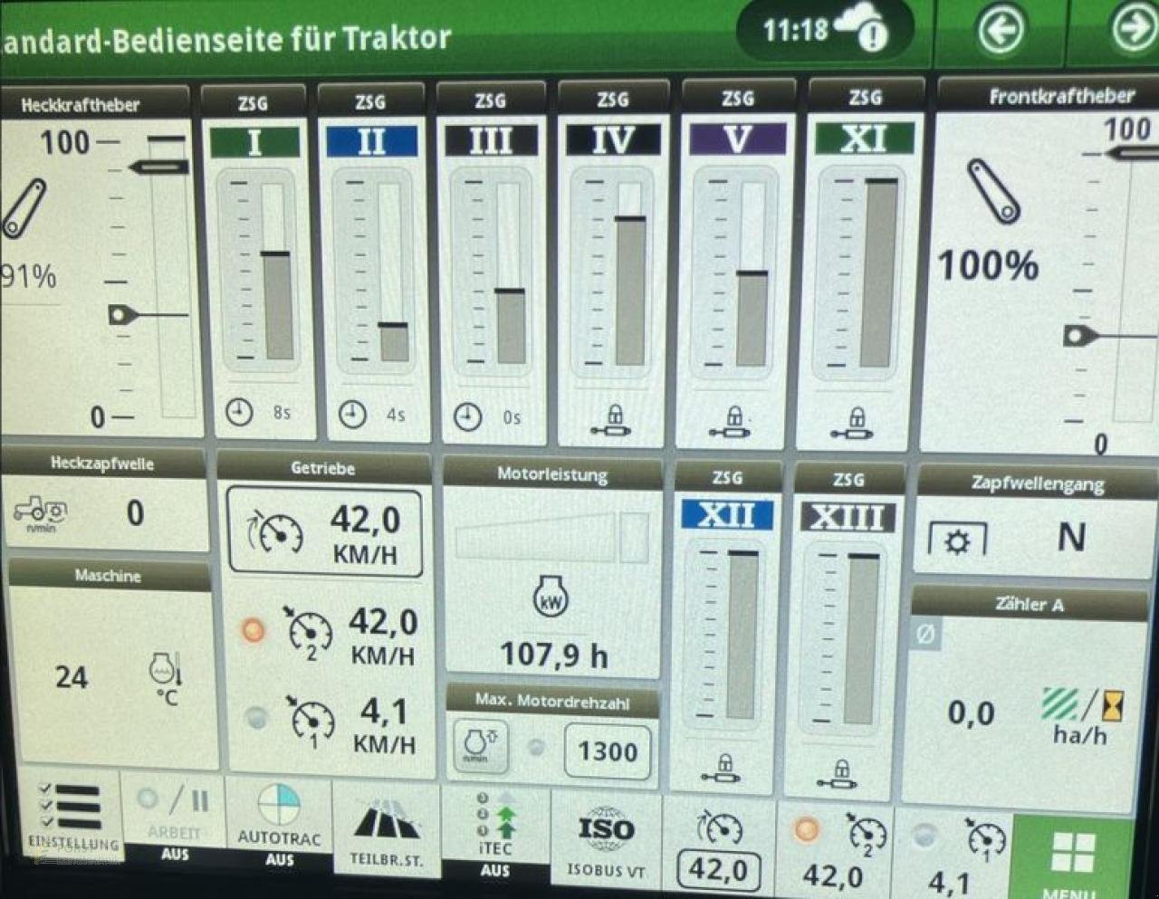 Traktor typu John Deere 6R 250, Neumaschine w Jahnatal (Zdjęcie 4)