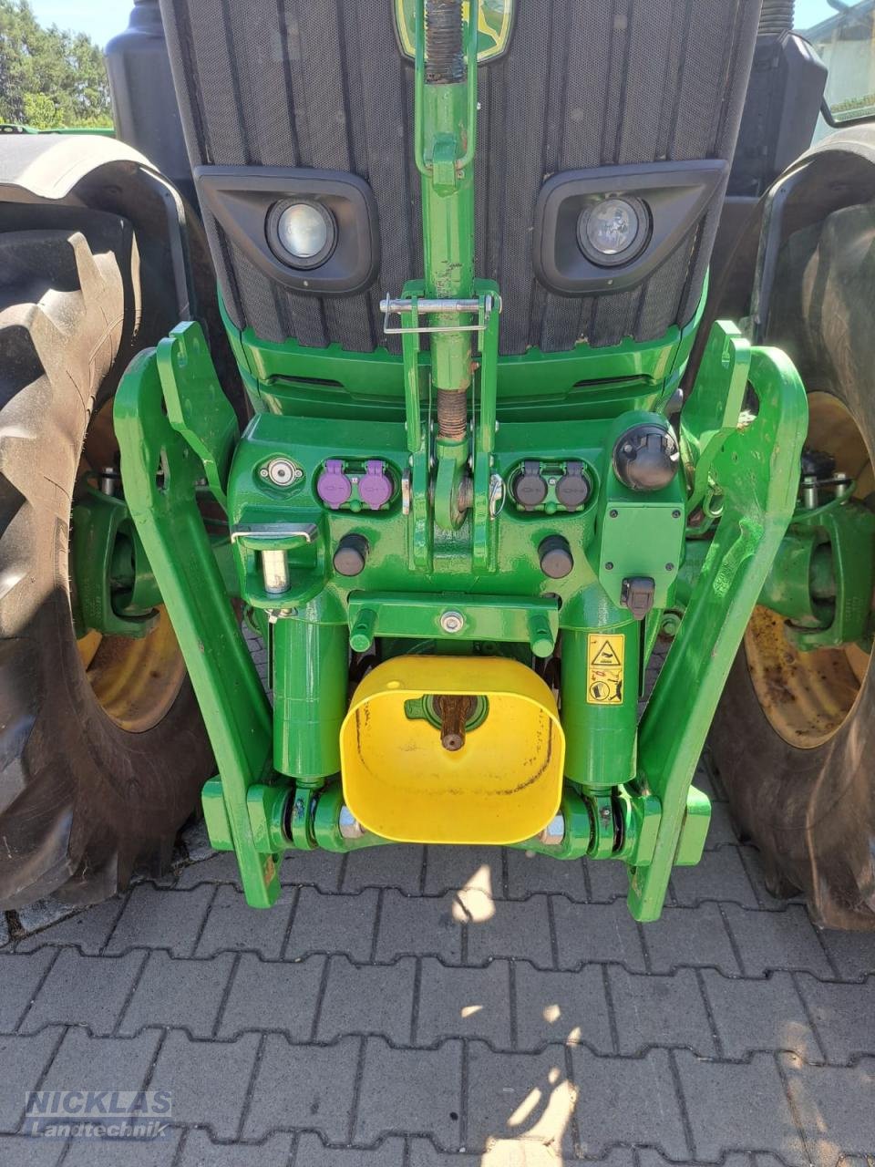 Traktor typu John Deere 6R 250, Gebrauchtmaschine w Schirradorf (Zdjęcie 8)