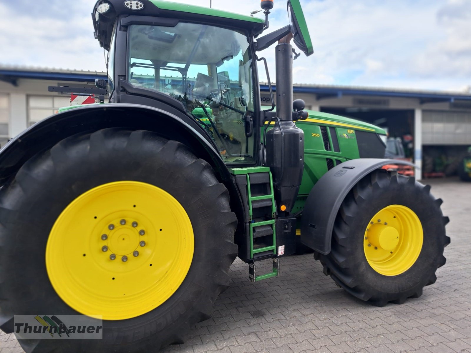 Traktor typu John Deere 6R 250, Gebrauchtmaschine w Cham (Zdjęcie 8)