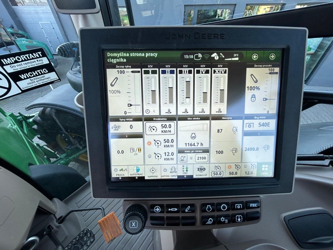 Traktor typu John Deere 6R 250, Gebrauchtmaschine v Mrągowo (Obrázek 9)