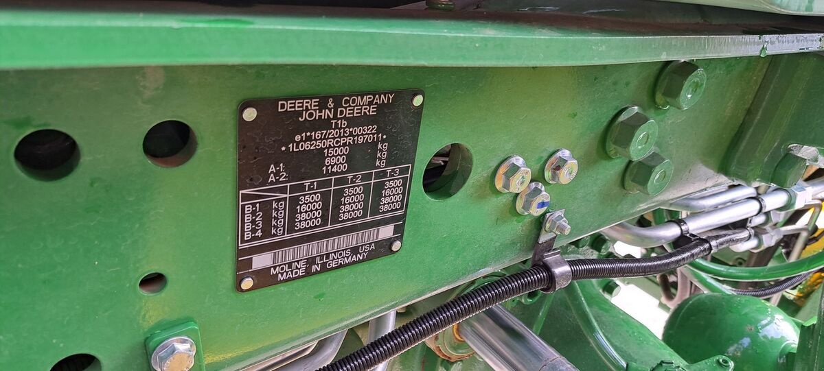 Traktor типа John Deere 6R 250, Gebrauchtmaschine в Zwettl (Фотография 20)