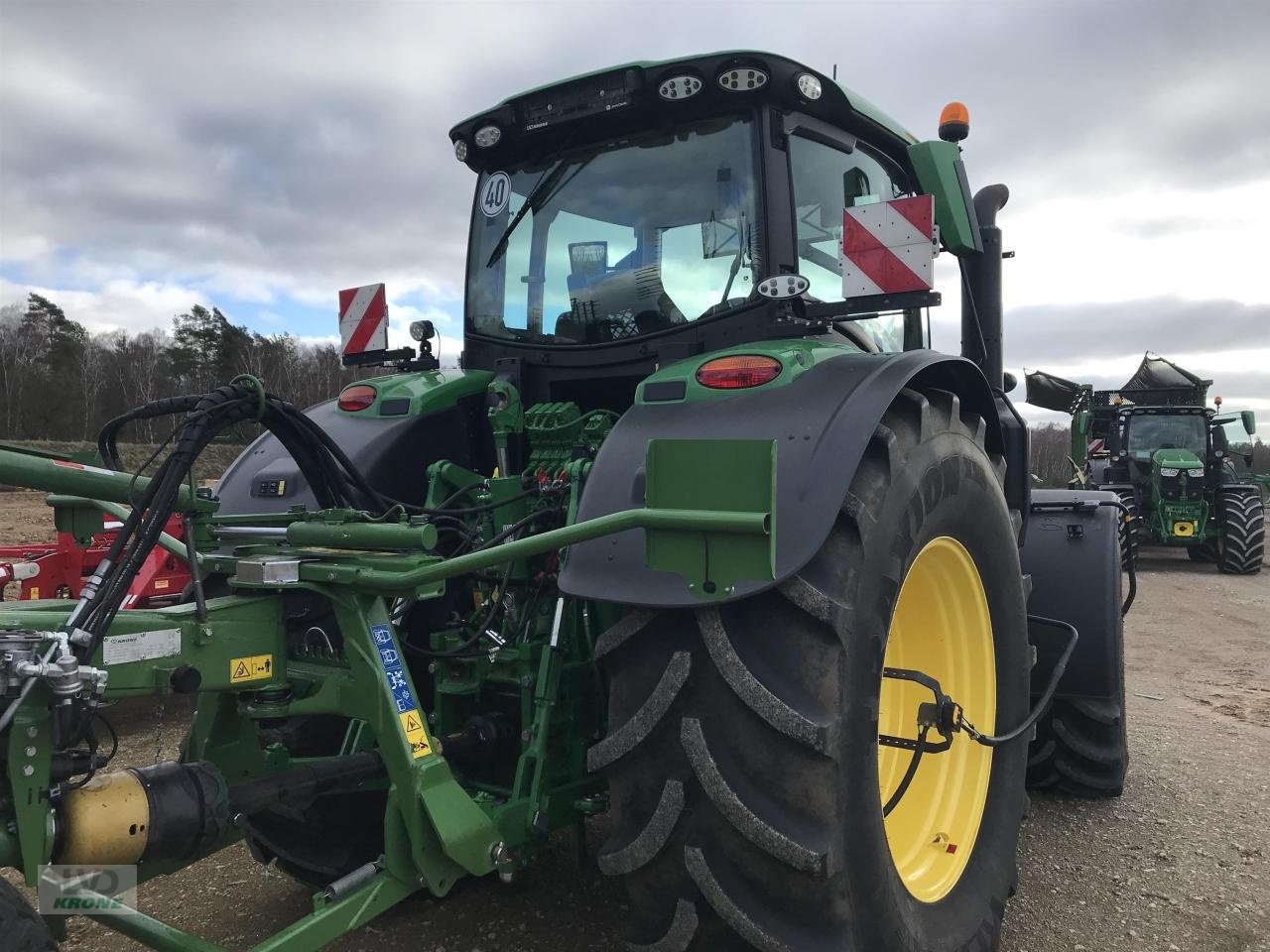 Traktor typu John Deere 6R 250, Gebrauchtmaschine w Alt-Mölln (Zdjęcie 5)