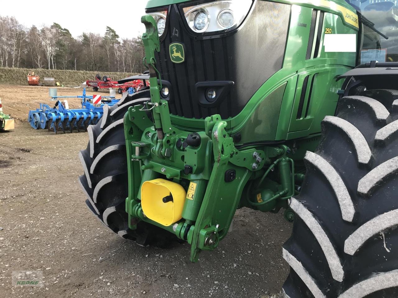 Traktor Türe ait John Deere 6R 250, Gebrauchtmaschine içinde Alt-Mölln (resim 4)