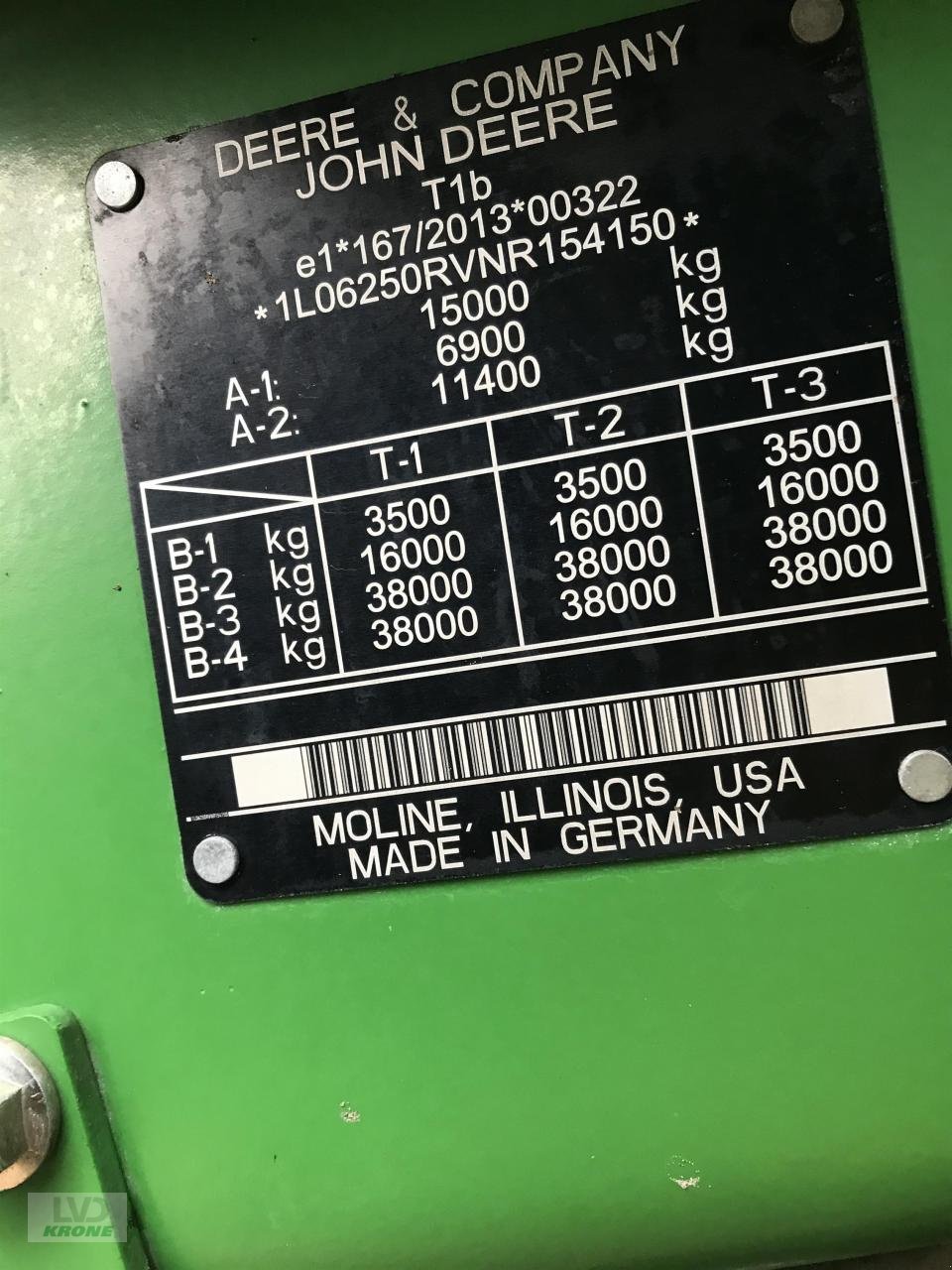 Traktor του τύπου John Deere 6R 250, Gebrauchtmaschine σε Alt-Mölln (Φωτογραφία 14)