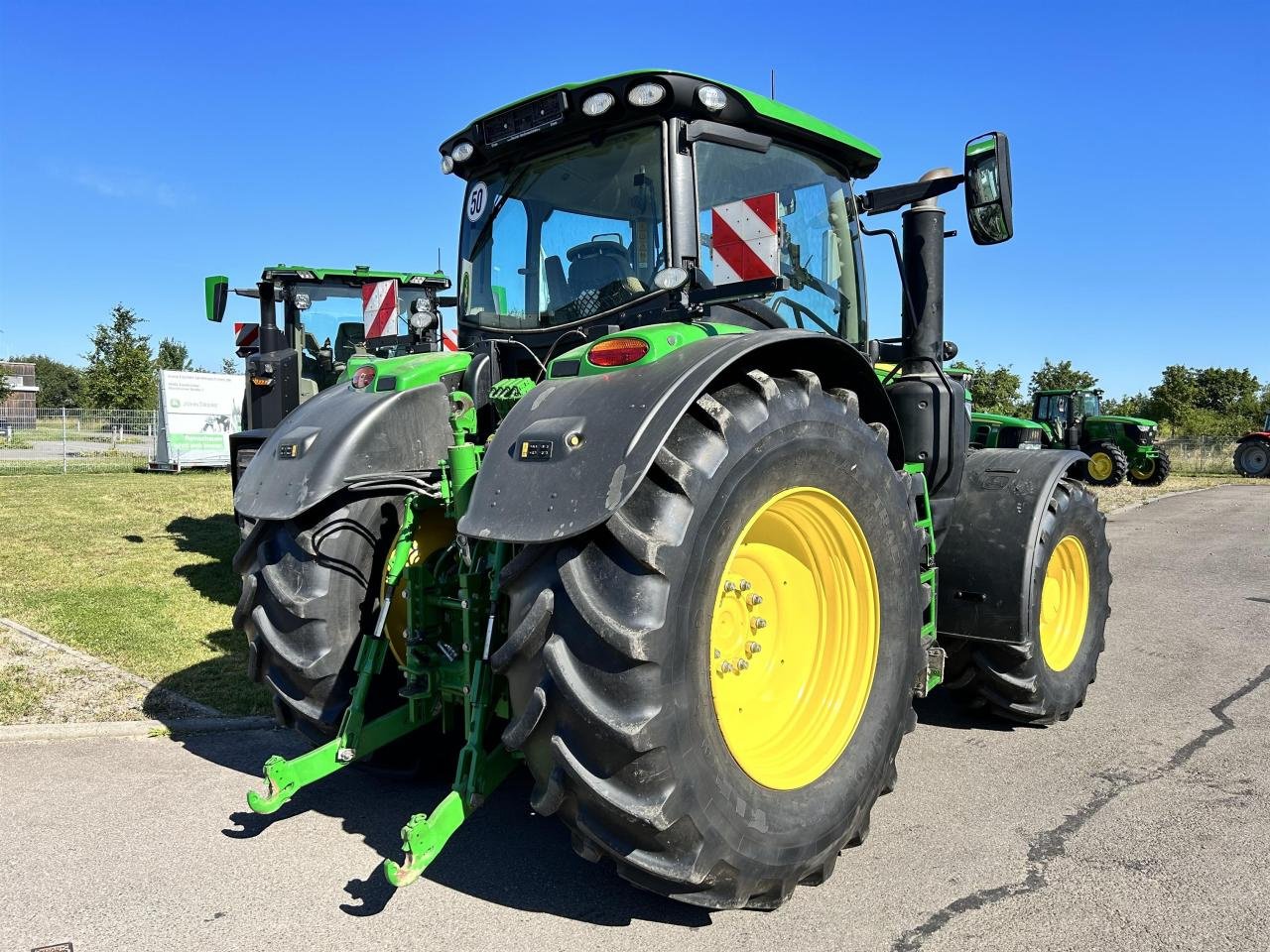 Traktor Türe ait John Deere 6R 250, Gebrauchtmaschine içinde Niederkirchen (resim 10)