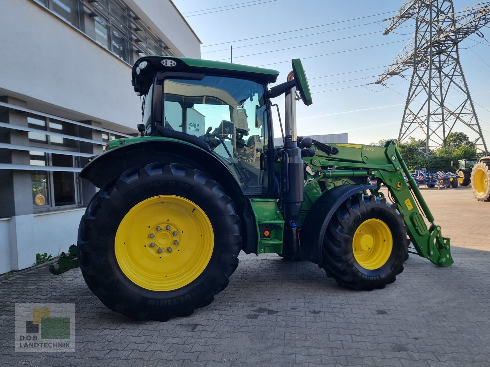 Traktor des Typs John Deere 6R110 6R 110 Garantieverlängerung, Gebrauchtmaschine in Regensburg (Bild 7)