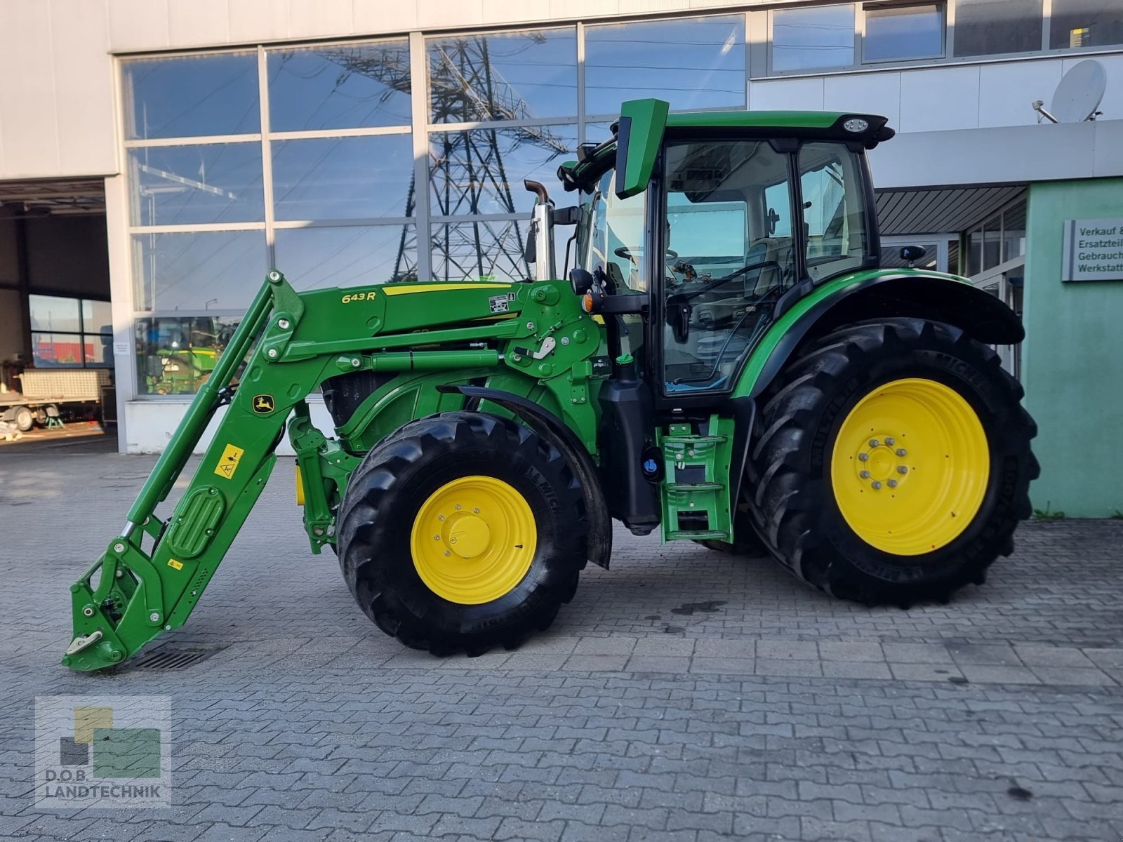 Traktor des Typs John Deere 6R110 6R 110 Garantieverlängerung, Gebrauchtmaschine in Regensburg (Bild 4)