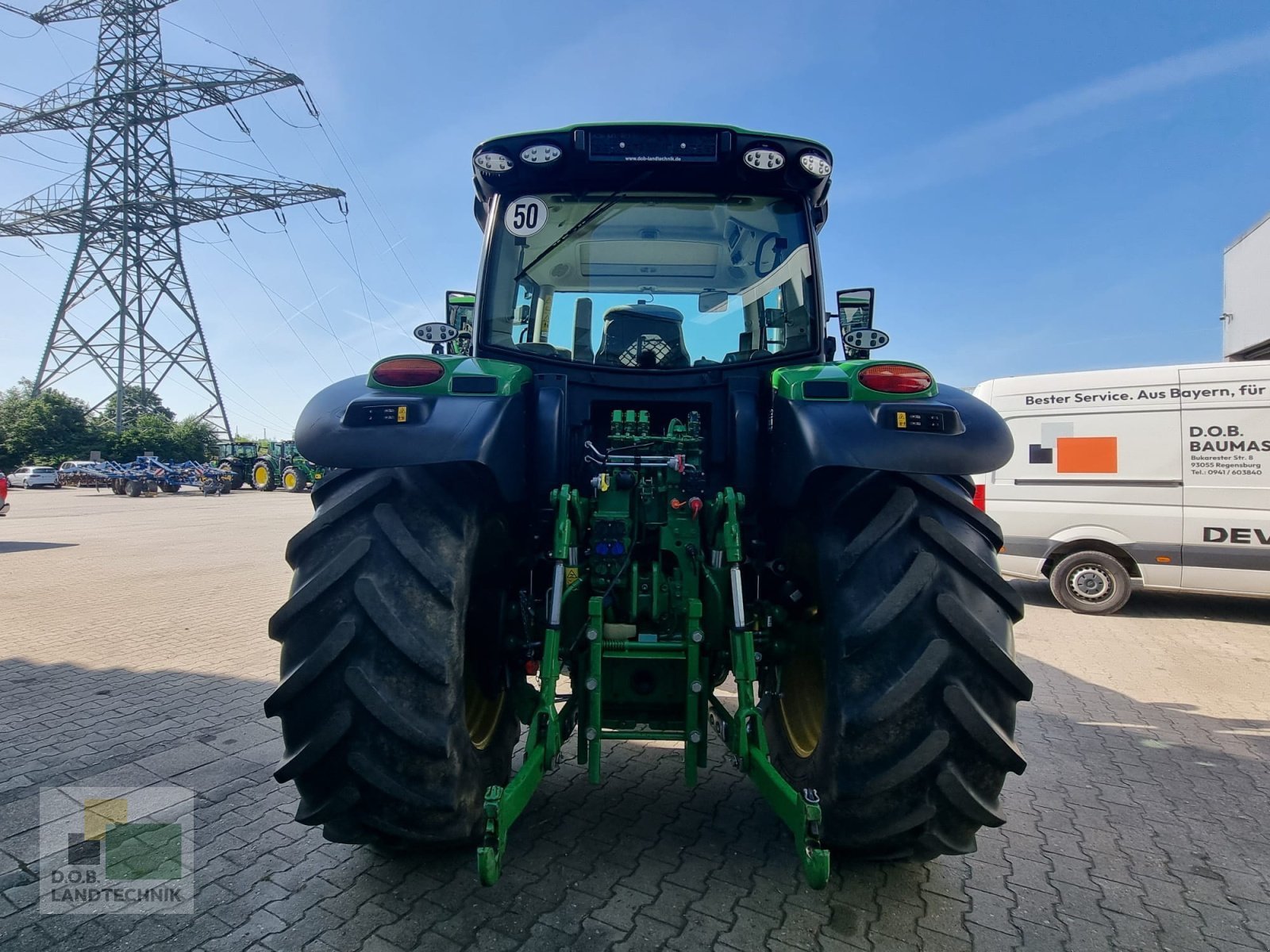 Traktor типа John Deere 6R110 6R 110 Garantieverlängerung, Gebrauchtmaschine в Regensburg (Фотография 9)