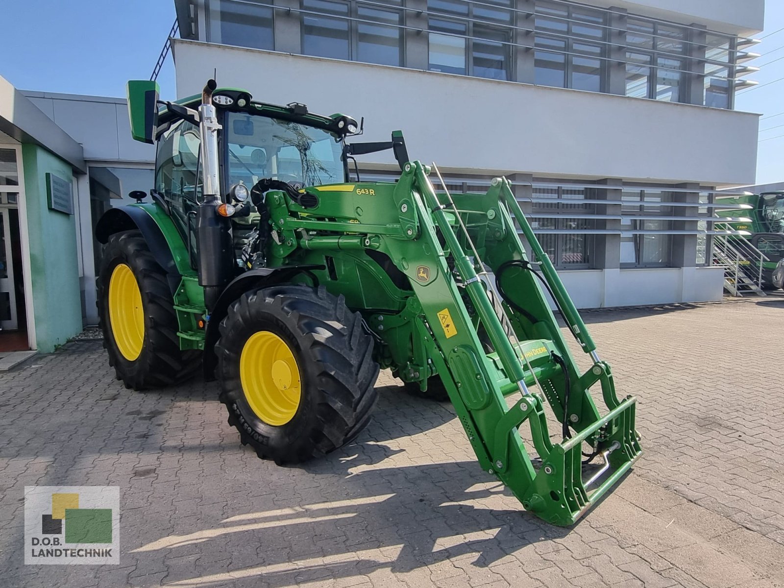 Traktor Türe ait John Deere 6R110 6R 110 Garantieverlängerung, Gebrauchtmaschine içinde Regensburg (resim 3)