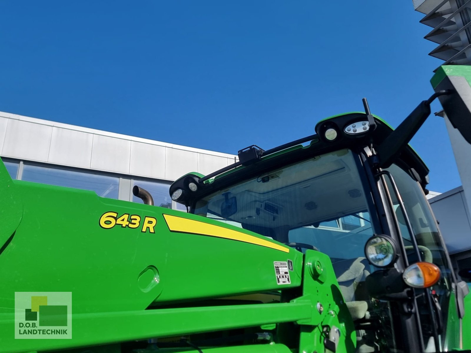 Traktor van het type John Deere 6R110 6R 110 Garantieverlängerung, Gebrauchtmaschine in Regensburg (Foto 7)