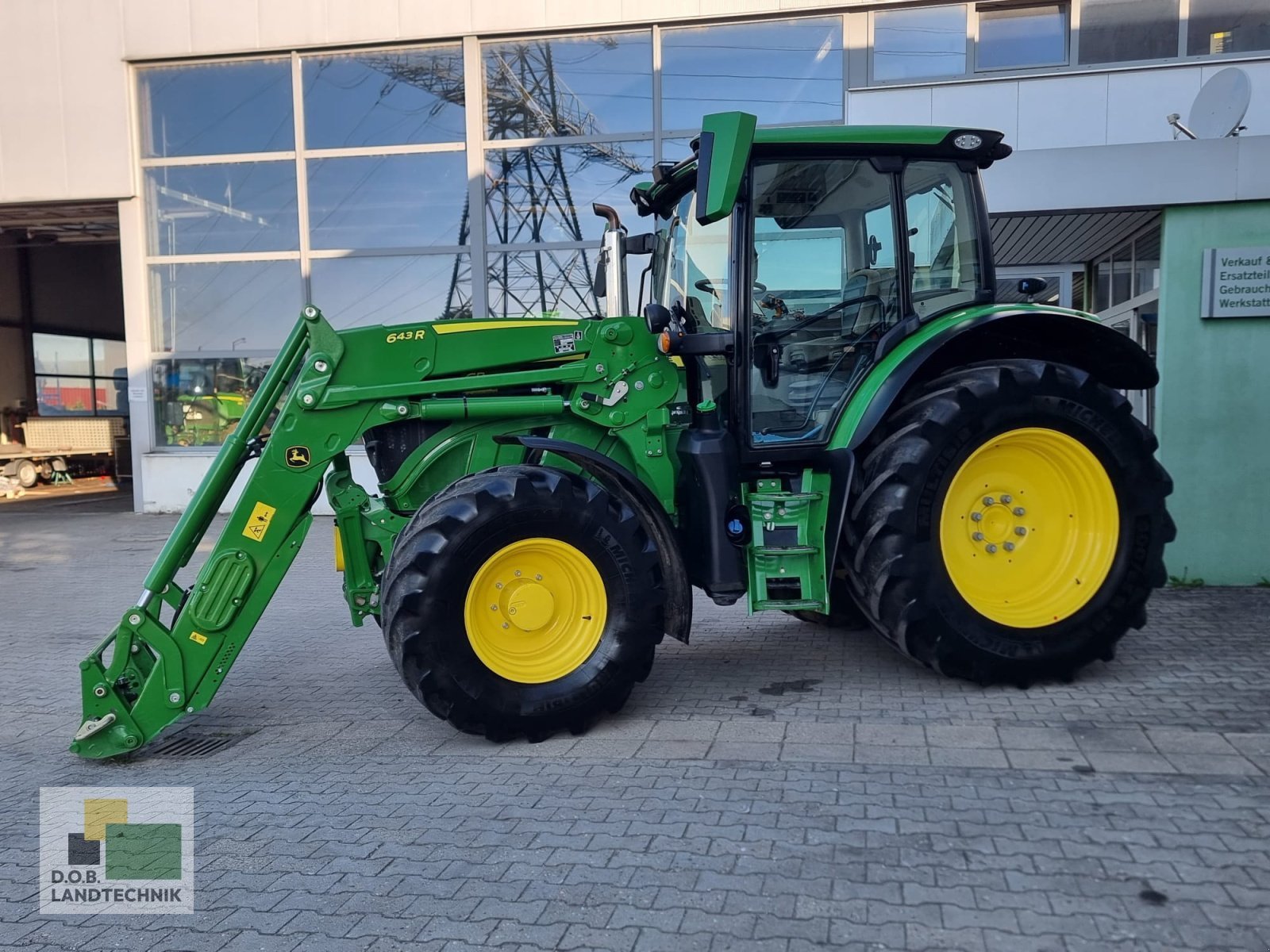 Traktor Türe ait John Deere 6R110 6R 110 Garantieverlängerung, Gebrauchtmaschine içinde Regensburg (resim 9)