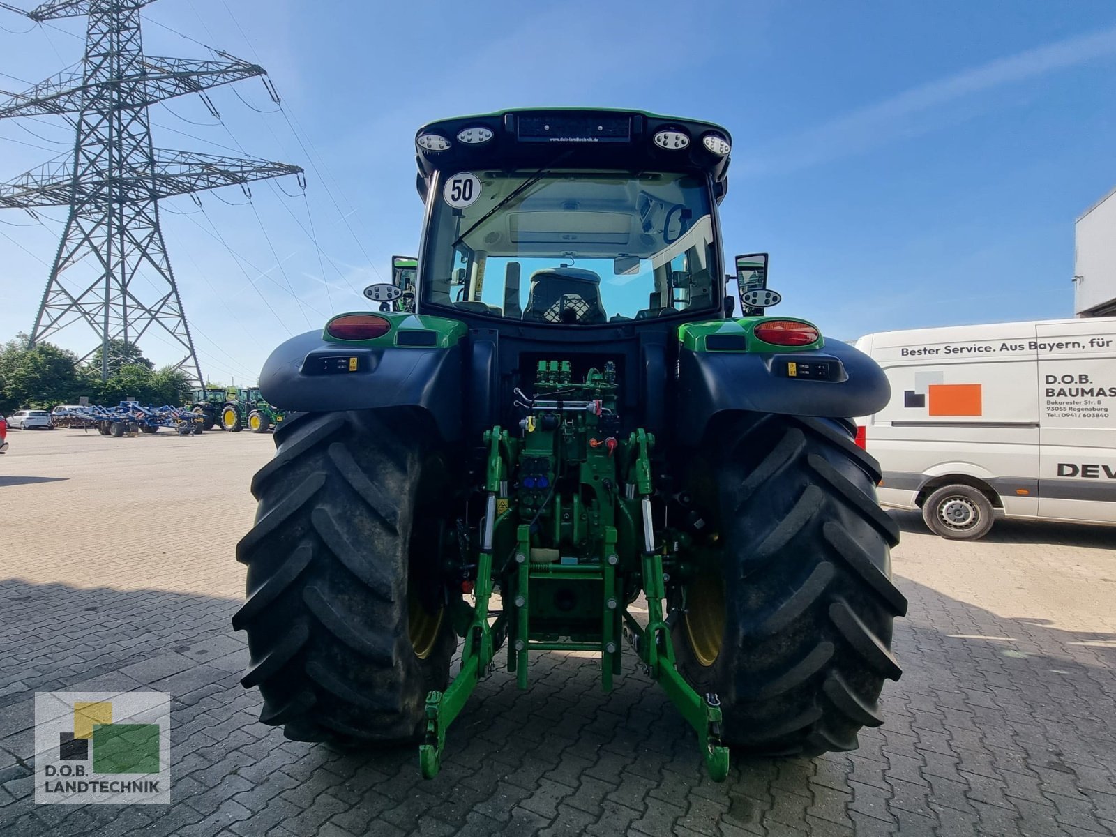 Traktor του τύπου John Deere 6R110 6R 110 Garantieverlängerung, Gebrauchtmaschine σε Regensburg (Φωτογραφία 12)