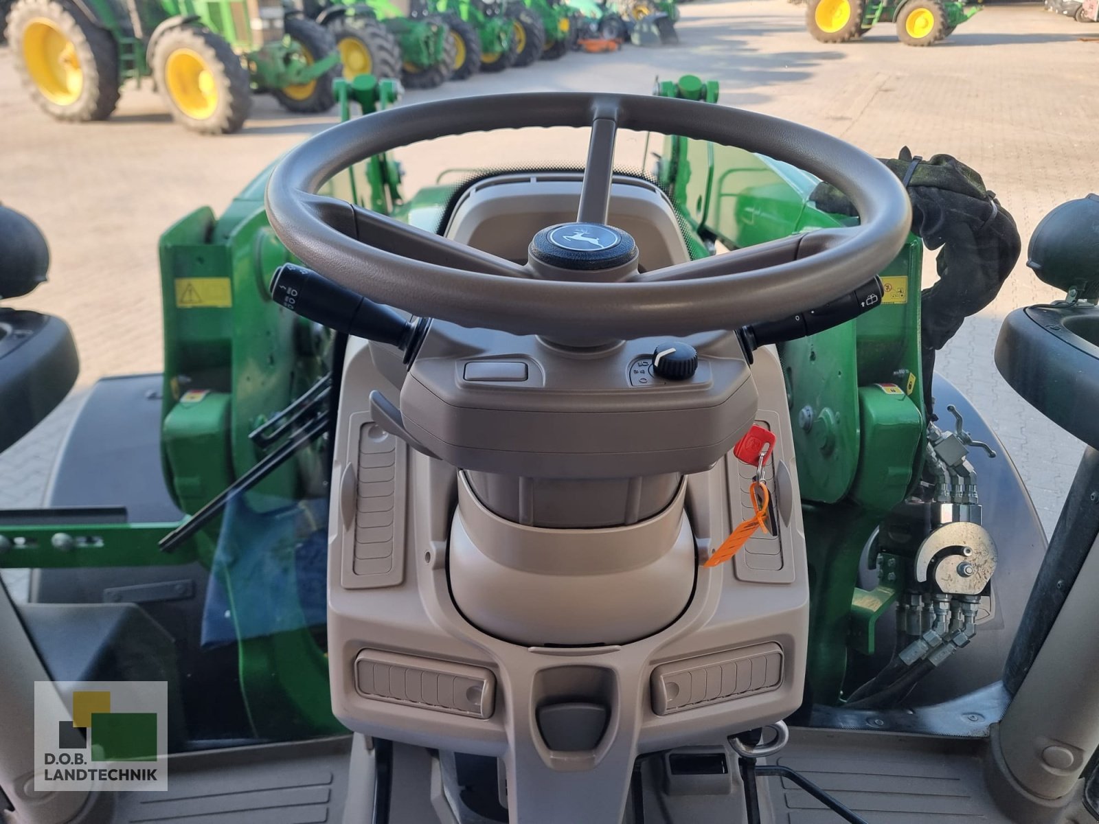 Traktor Türe ait John Deere 6R110 6R 110 Garantieverlängerung, Gebrauchtmaschine içinde Regensburg (resim 25)