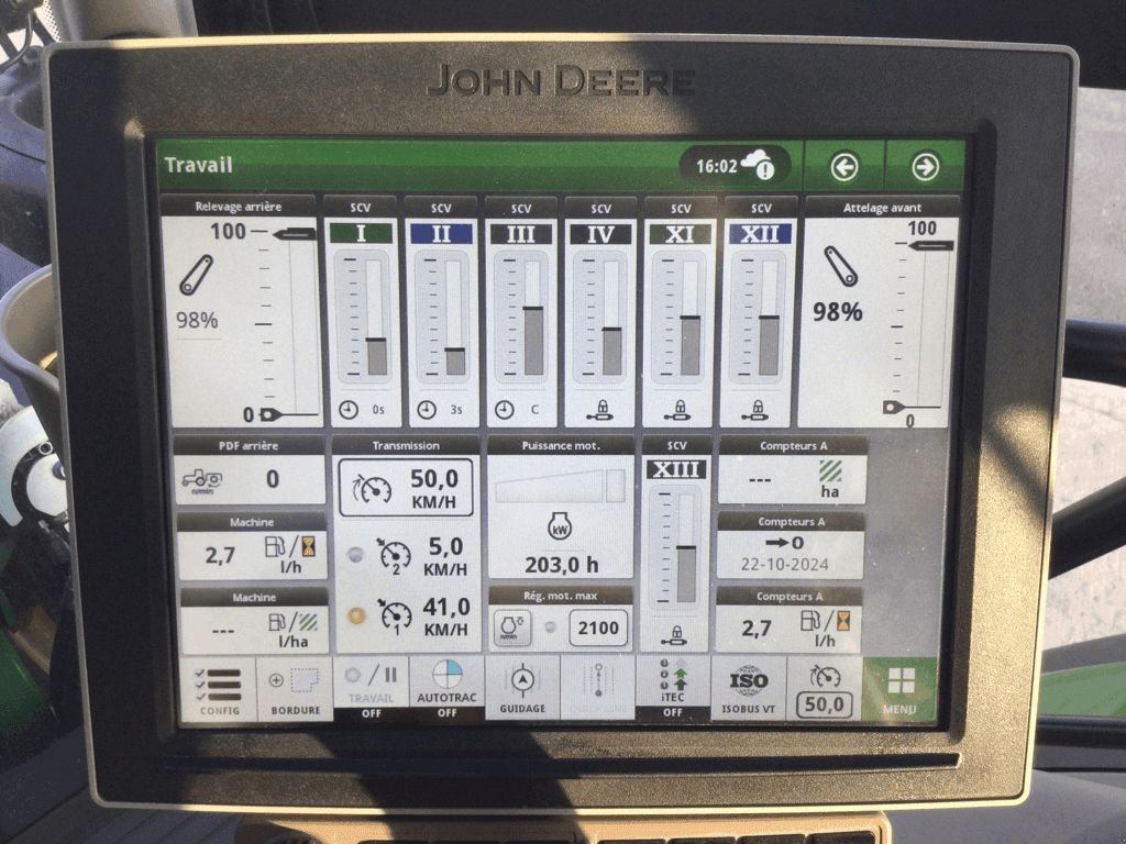 Traktor des Typs John Deere 6R110, Gebrauchtmaschine in Vogelsheim (Bild 9)