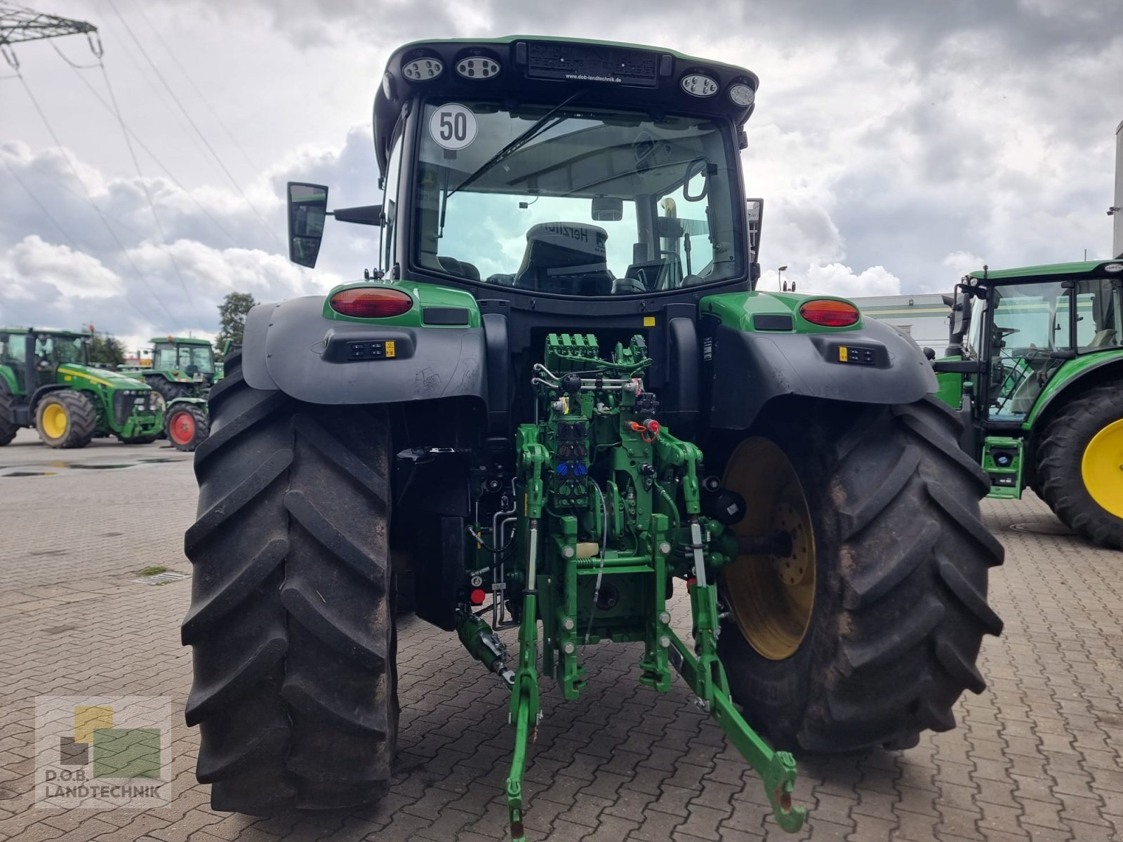 Traktor des Typs John Deere 6R130 6R 130 6130R mit Garantieverlängerung, Gebrauchtmaschine in Regensburg (Bild 5)