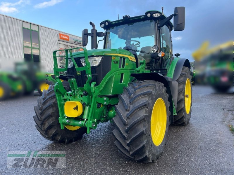 Traktor of the type John Deere 6R130 / 6R 130, Neumaschine in Schöntal-Westernhausen (Picture 1)