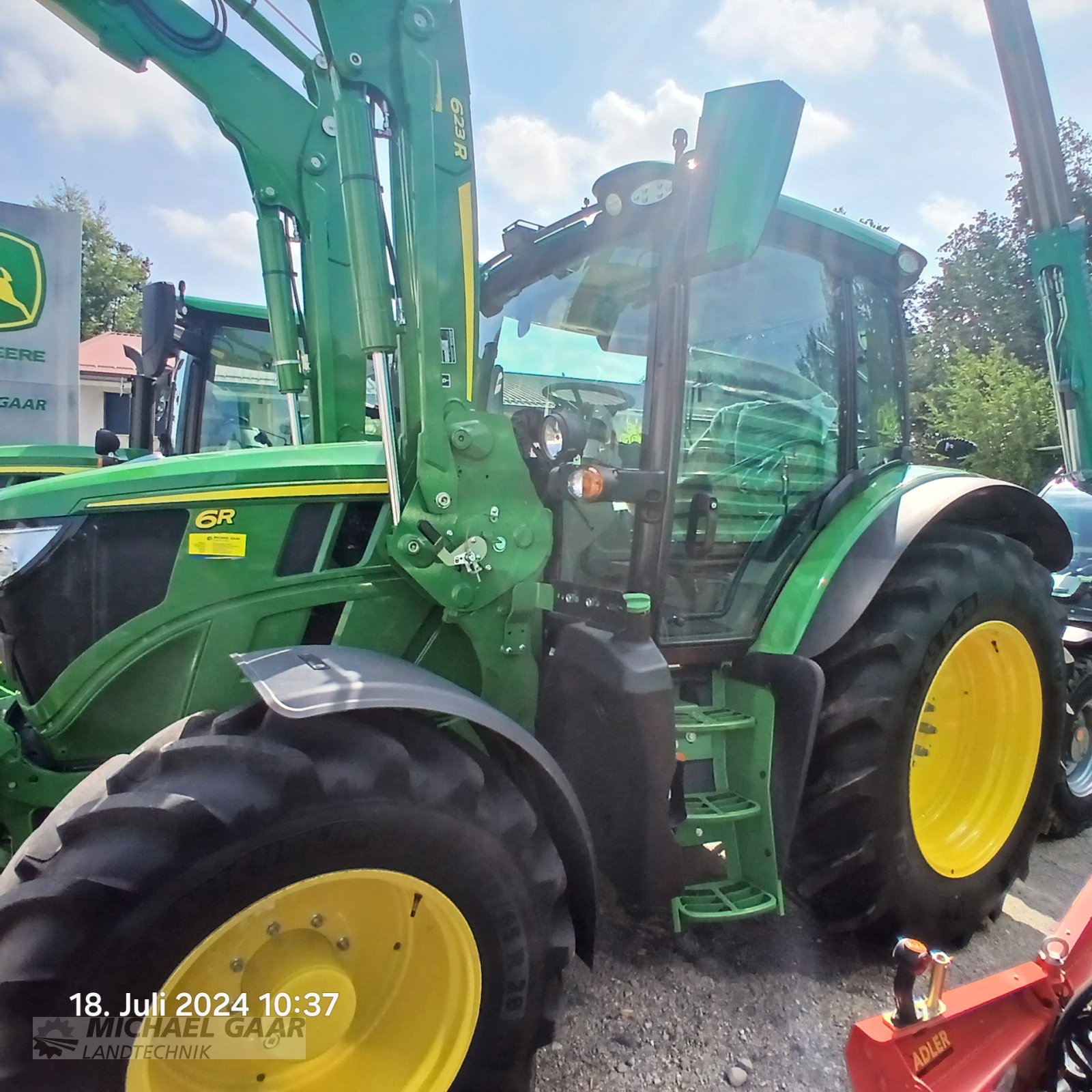 Traktor typu John Deere 6R130, Gebrauchtmaschine w Höhenkirchen-Siegertsbrunn (Zdjęcie 5)