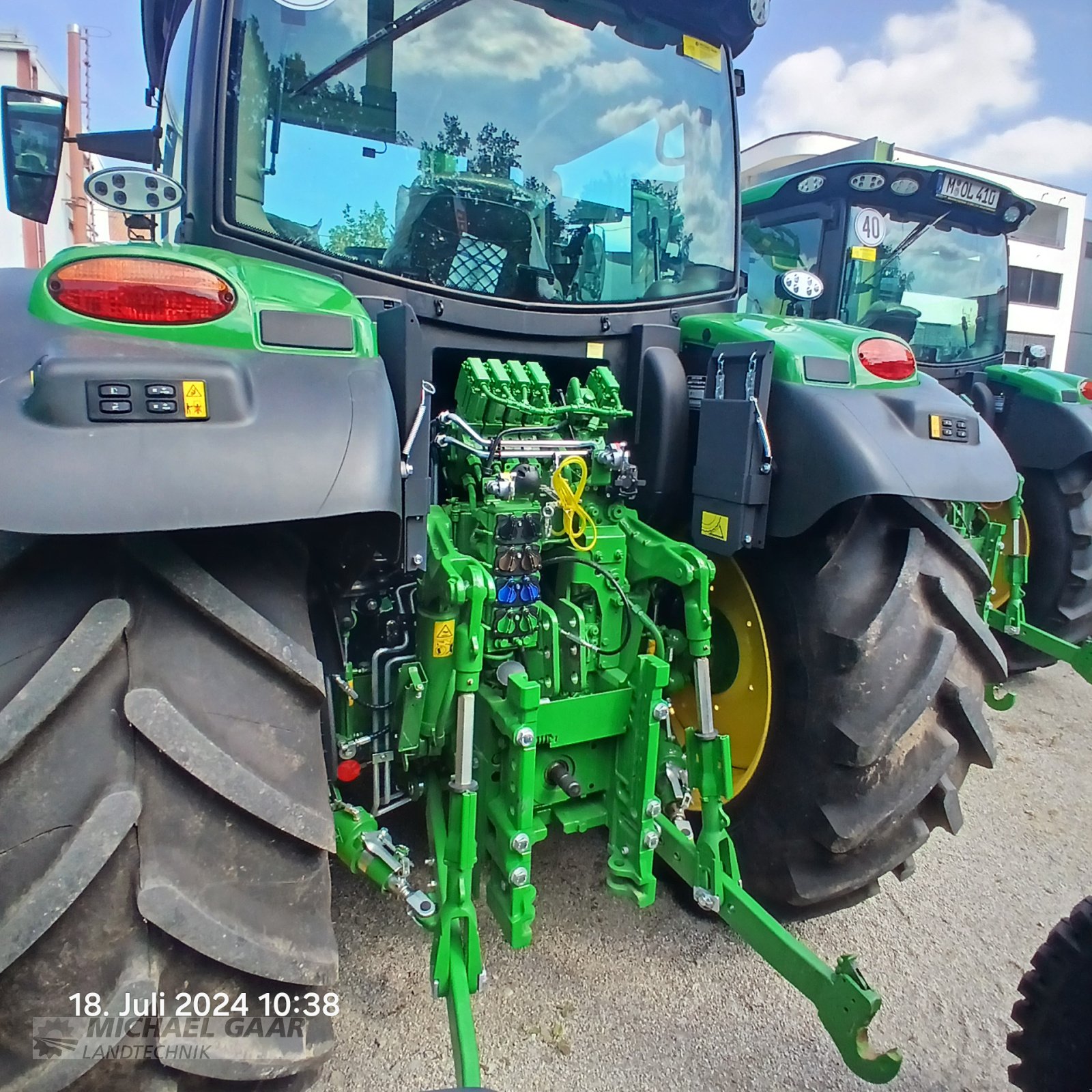 Traktor typu John Deere 6R130, Gebrauchtmaschine w Höhenkirchen-Siegertsbrunn (Zdjęcie 7)