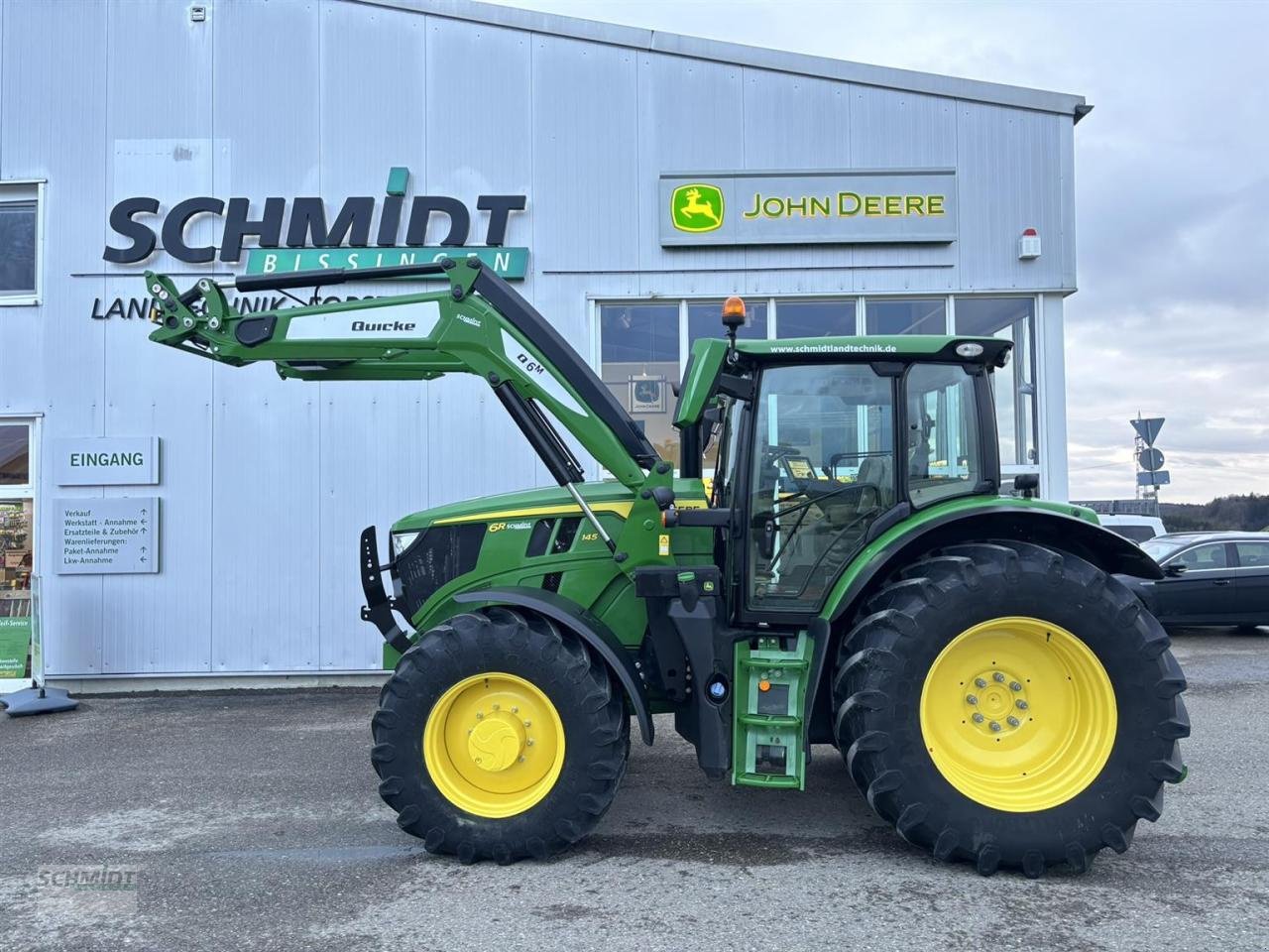 Traktor του τύπου John Deere 6R145 mit ALÖ Frontlader Q6M, Gebrauchtmaschine σε Herbrechtingen (Φωτογραφία 1)