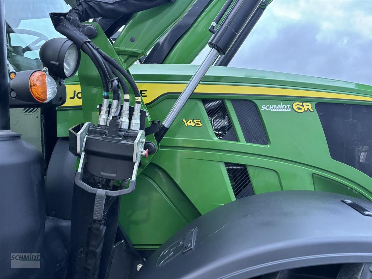 Traktor του τύπου John Deere 6R145 mit ALÖ Frontlader Q6M, Gebrauchtmaschine σε Herbrechtingen (Φωτογραφία 4)