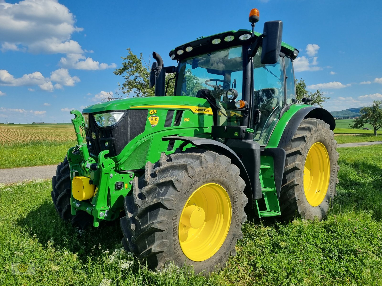 Traktor типа John Deere 6R150 Pro AutoTrac, Gebrauchtmaschine в Willanzheim (Фотография 3)