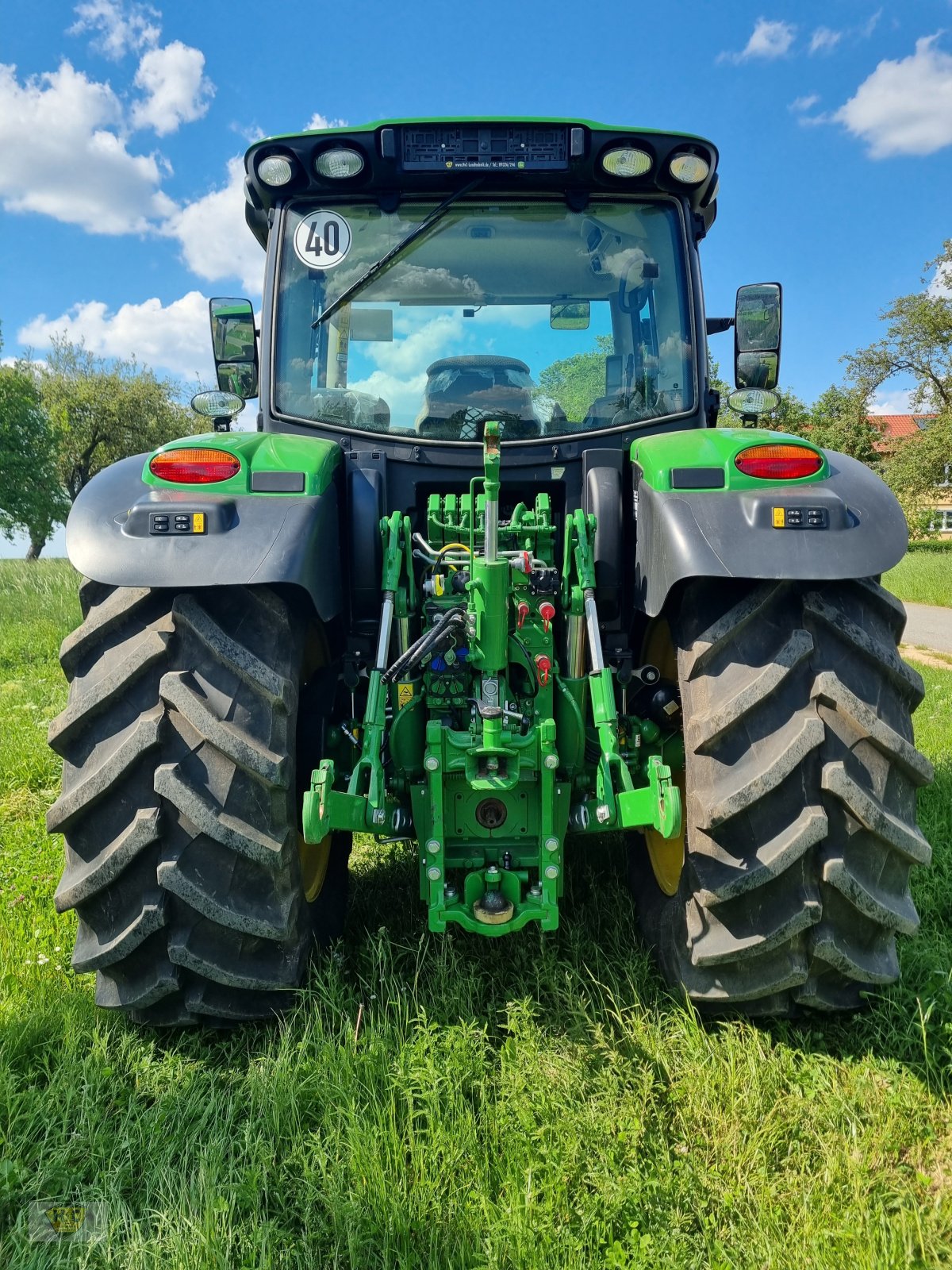 Traktor van het type John Deere 6R150 Pro AutoTrac, Gebrauchtmaschine in Willanzheim (Foto 7)