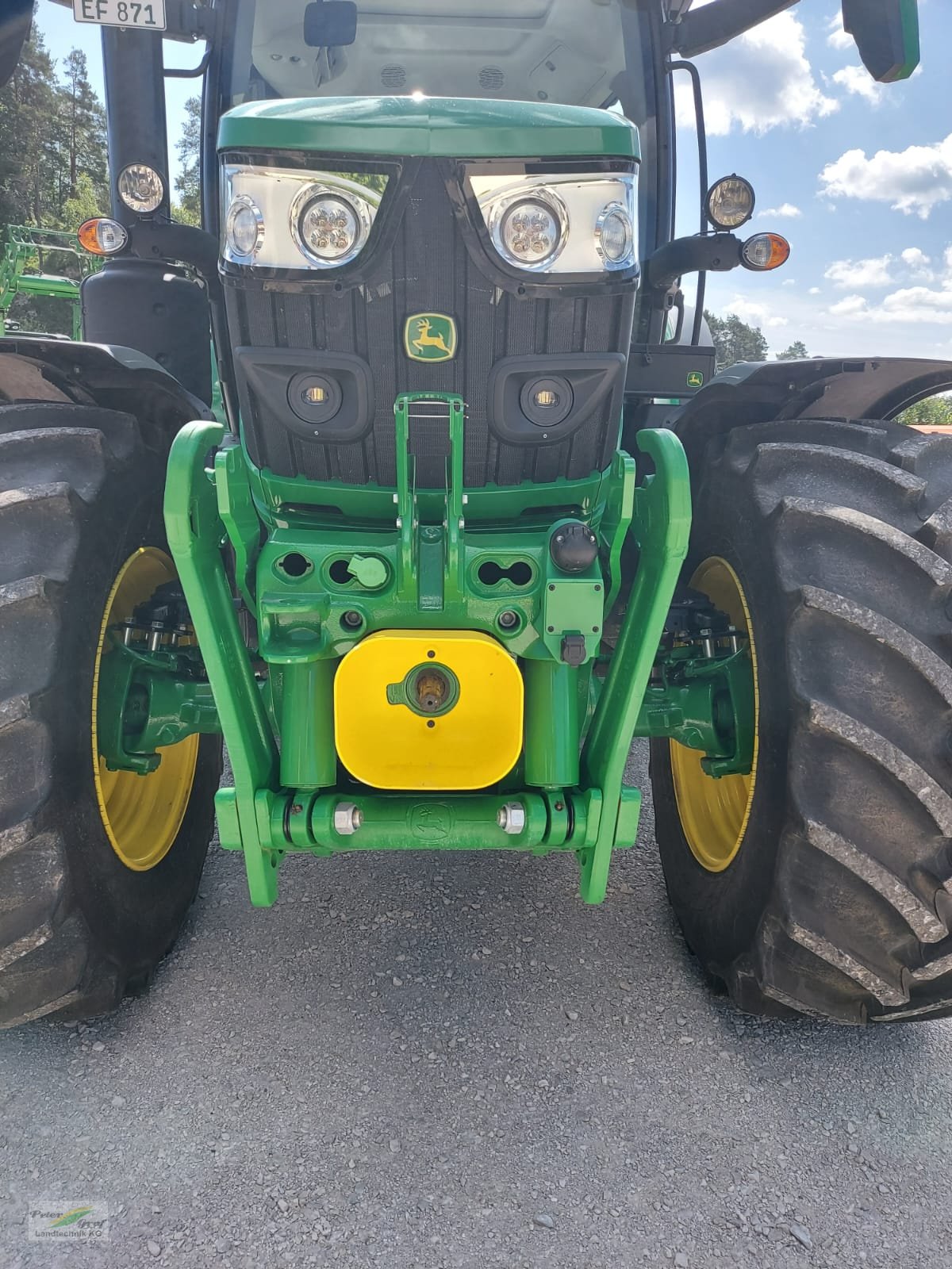 Traktor Türe ait John Deere 6R150, Gebrauchtmaschine içinde Pegnitz-Bronn (resim 4)