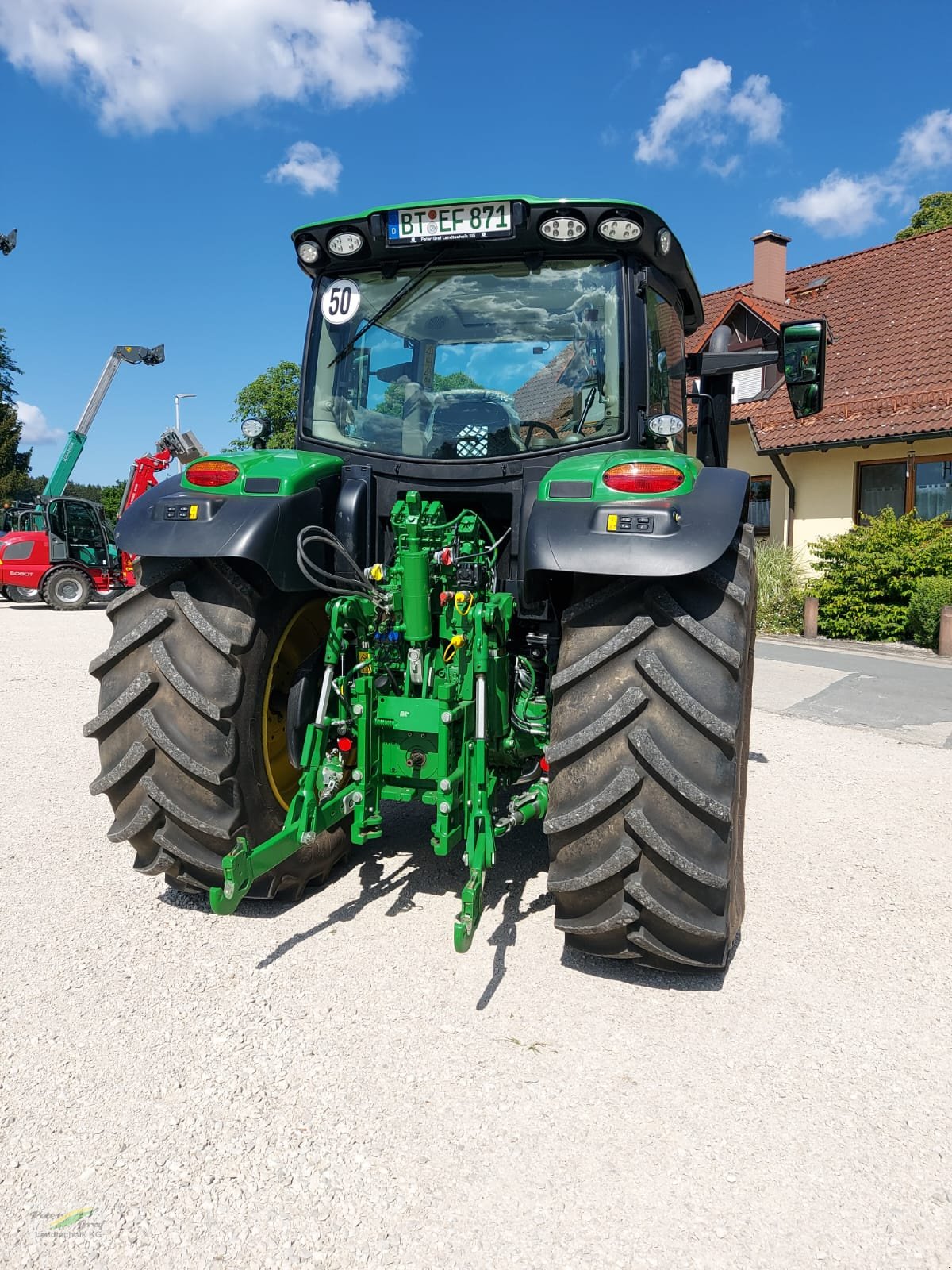 Traktor типа John Deere 6R150, Gebrauchtmaschine в Pegnitz-Bronn (Фотография 7)