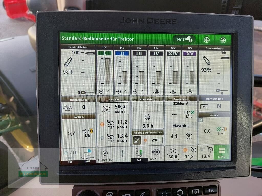 Traktor of the type John Deere 6R155 AUTOPOWER, Neumaschine in Aschbach (Picture 10)